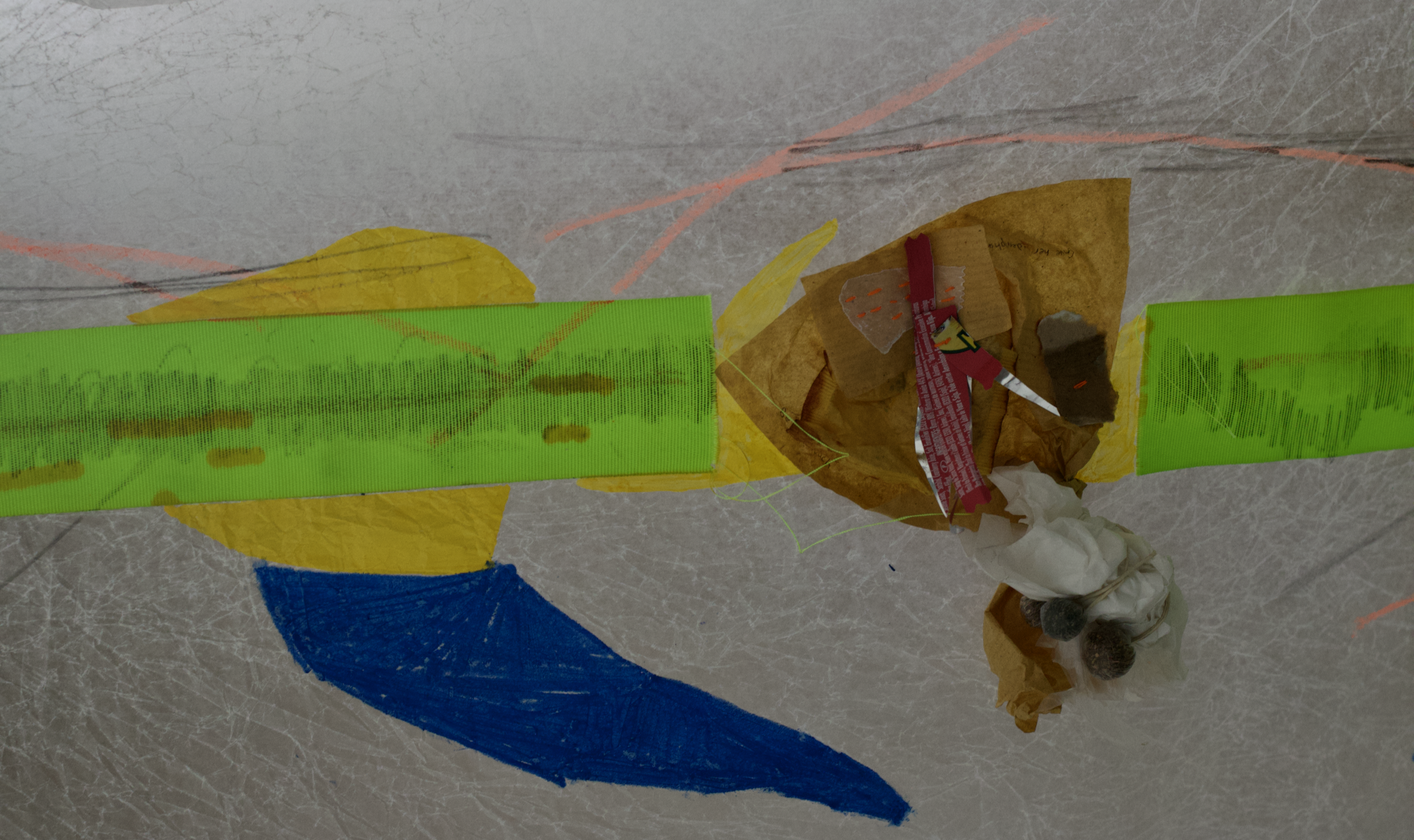 detail of a long drawing (2025)