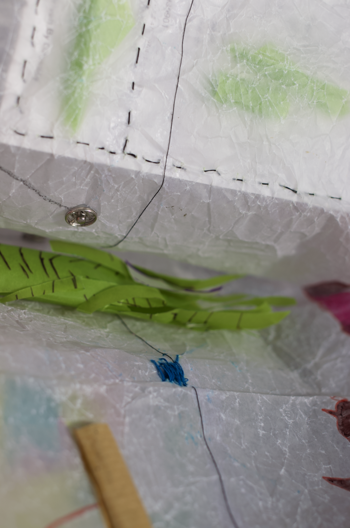 detail of a long drawing (2025)