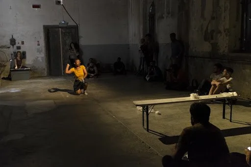 not every flower blooms under harsh light (2018) performance. Liveworks Residency, Italy