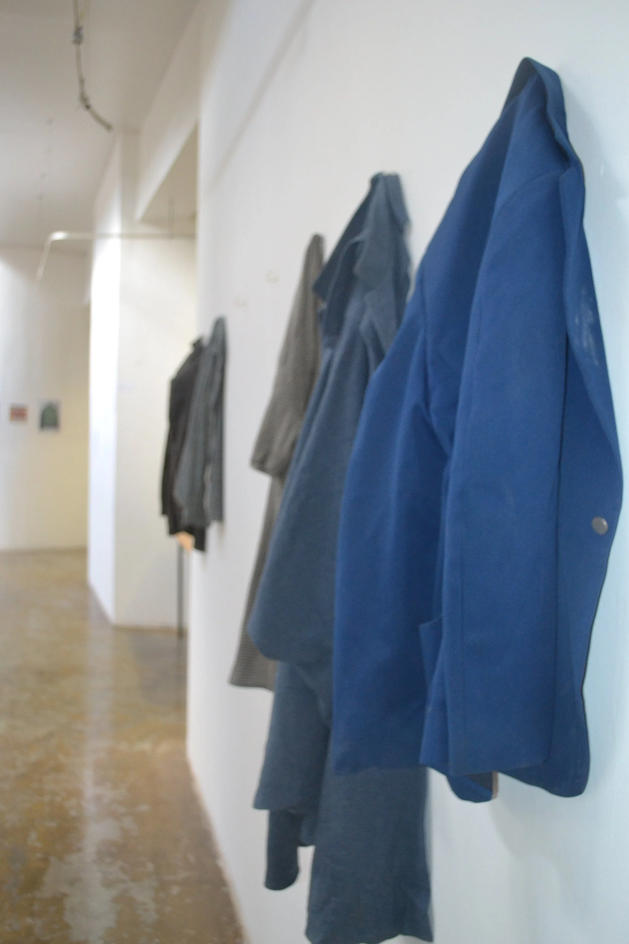 Jackets  (2014) installation of second jackets and blazers 