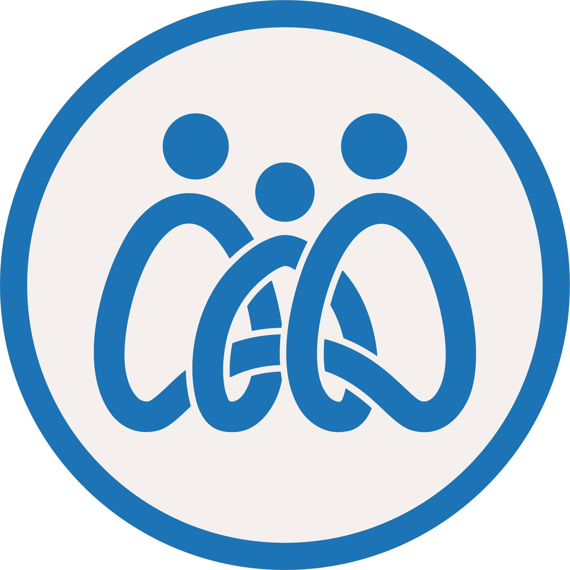 LDF badge logo in blue and white