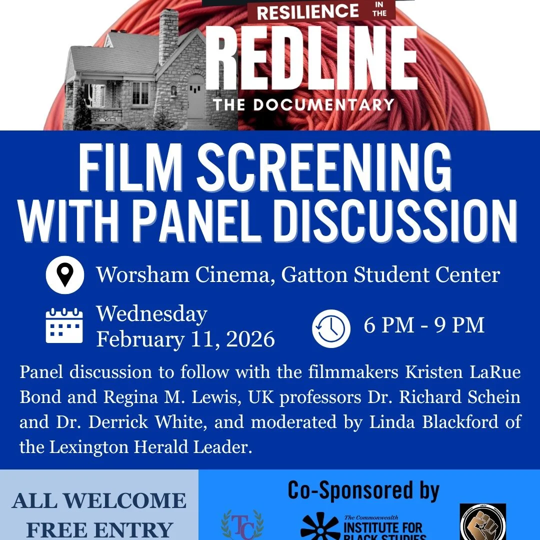 Join us this evening at the University of Kentucky &ndash; Worsham Theater for a powerful community screening. No registration required&mdash;just show up and be part of the conversation.

✨ Stay after the film for an insightful panel discussion feat