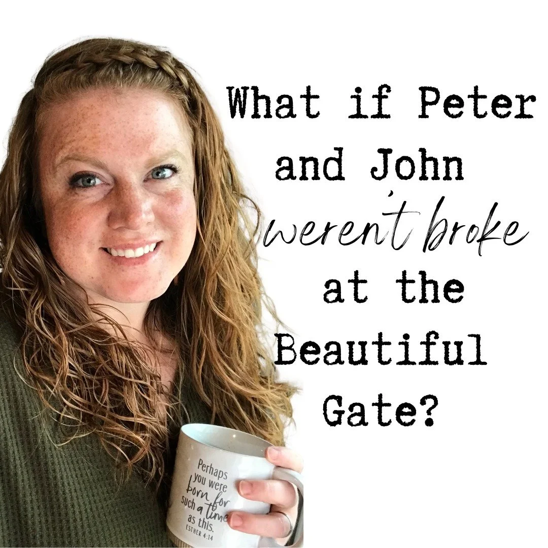 That little detail stopped me in my tracks.

I&rsquo;ve always read Peter&rsquo;s words in Acts 3 as if he were simply penniless: &ldquo;Silver and gold I do not have.&rdquo; 

But Craig Blomberg points out that this isn&rsquo;t the whole picture. 


