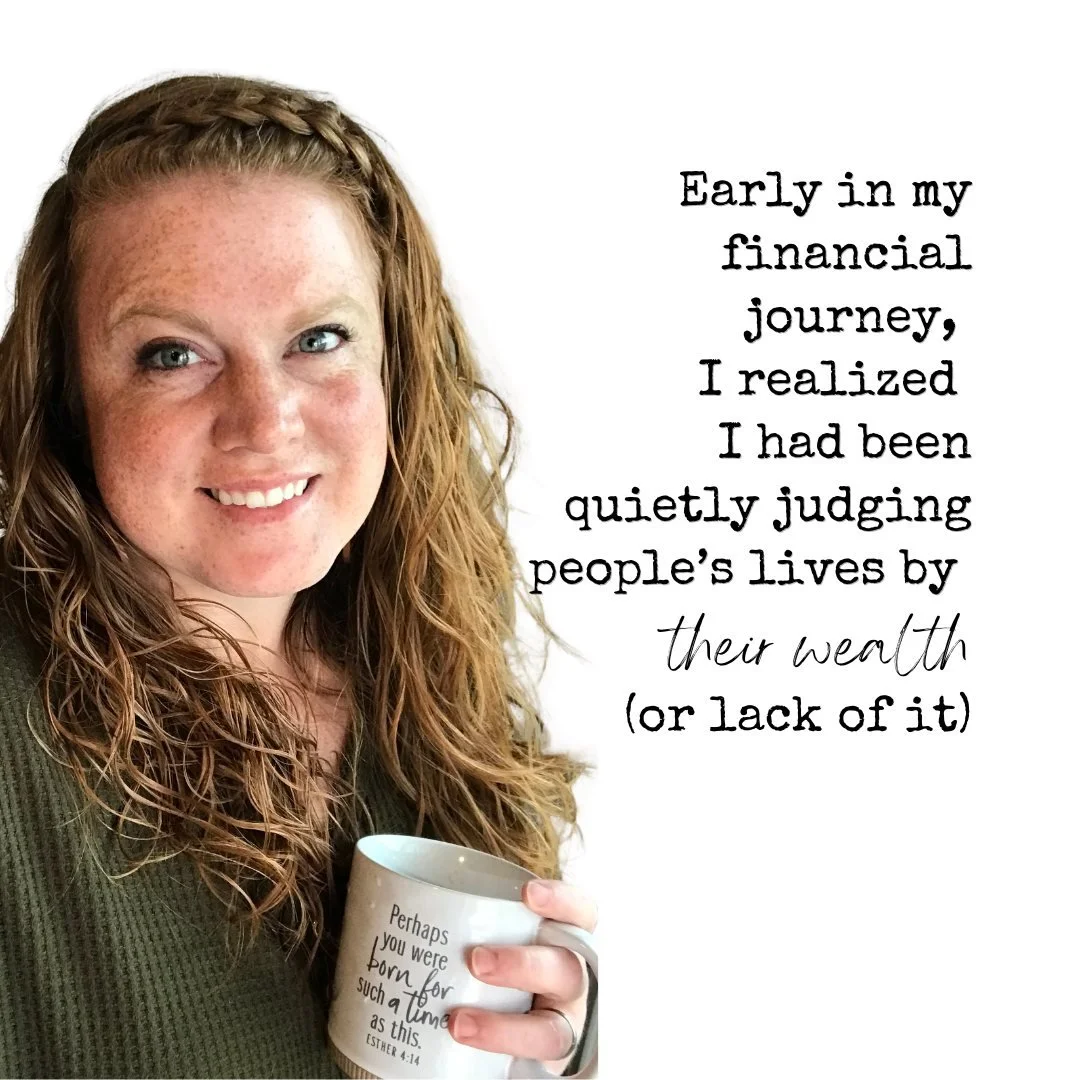 This is something the Lord corrected in me early on as I was learning about money and wisdom.

Scripture is deep and often humbling. It often doesn't allow assumptions -and the pride/shame that often accompanies those!