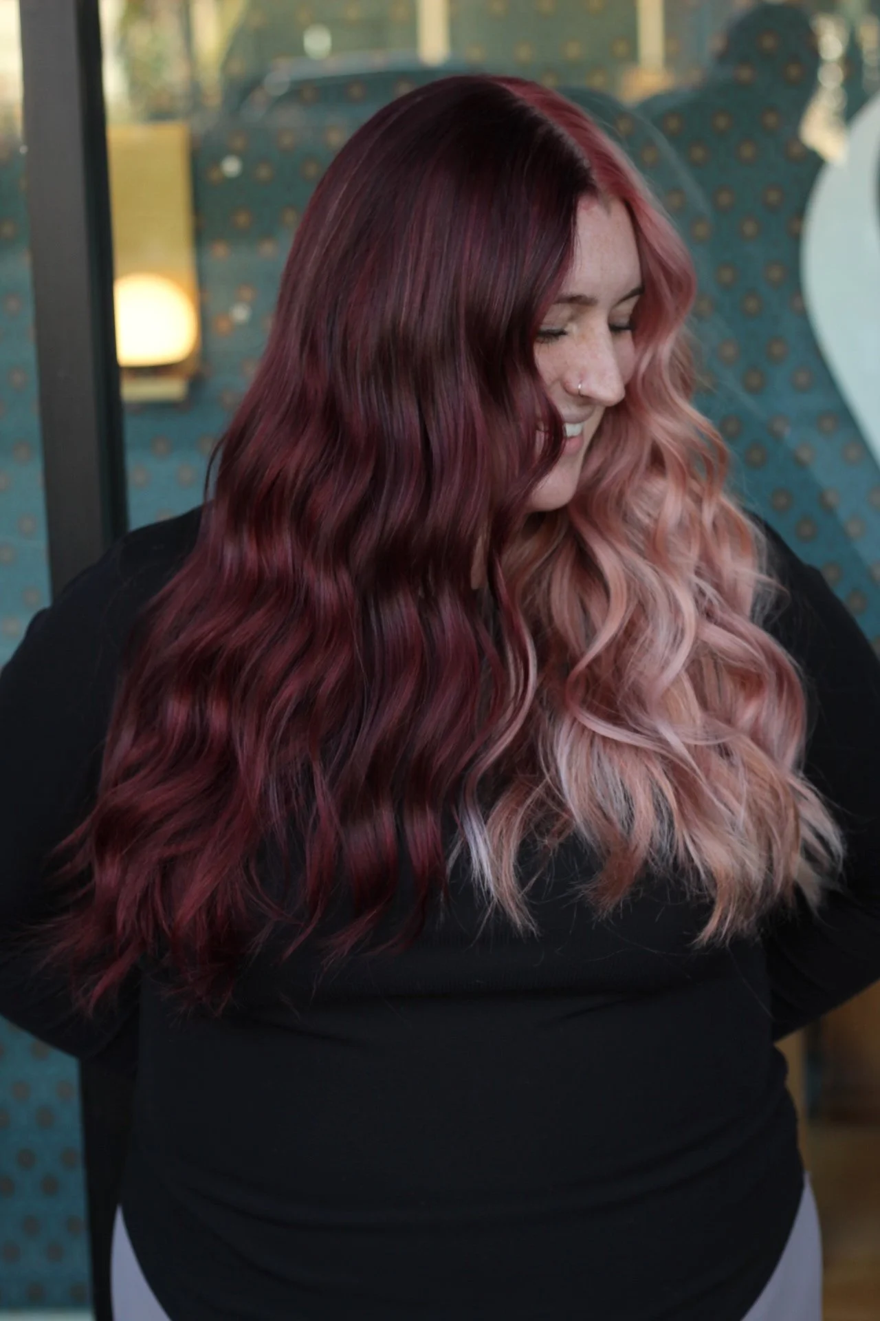 funky trends, fashion color, color corrections, full on color transformations for expressive california women