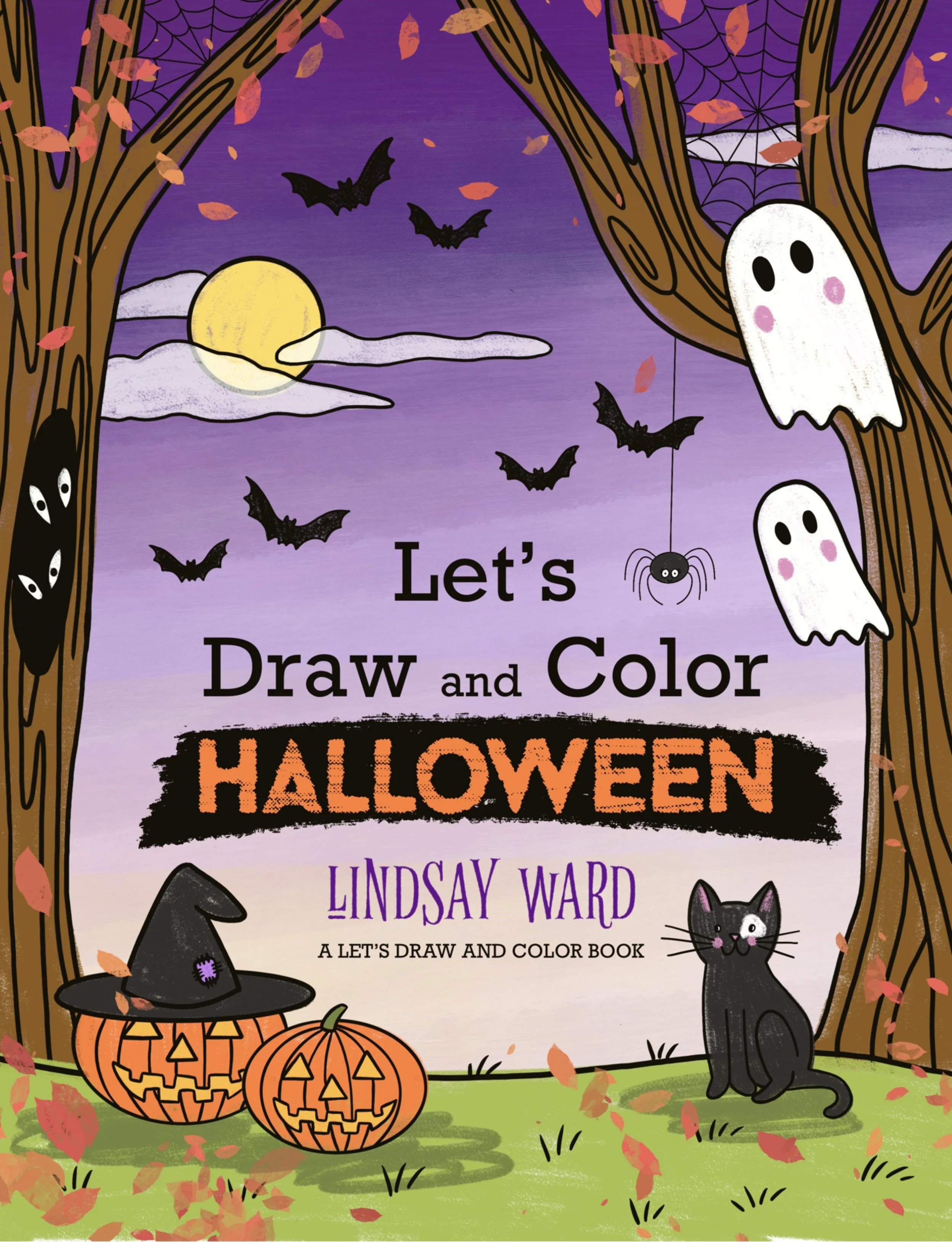 Let's Draw and Color Halloween!
