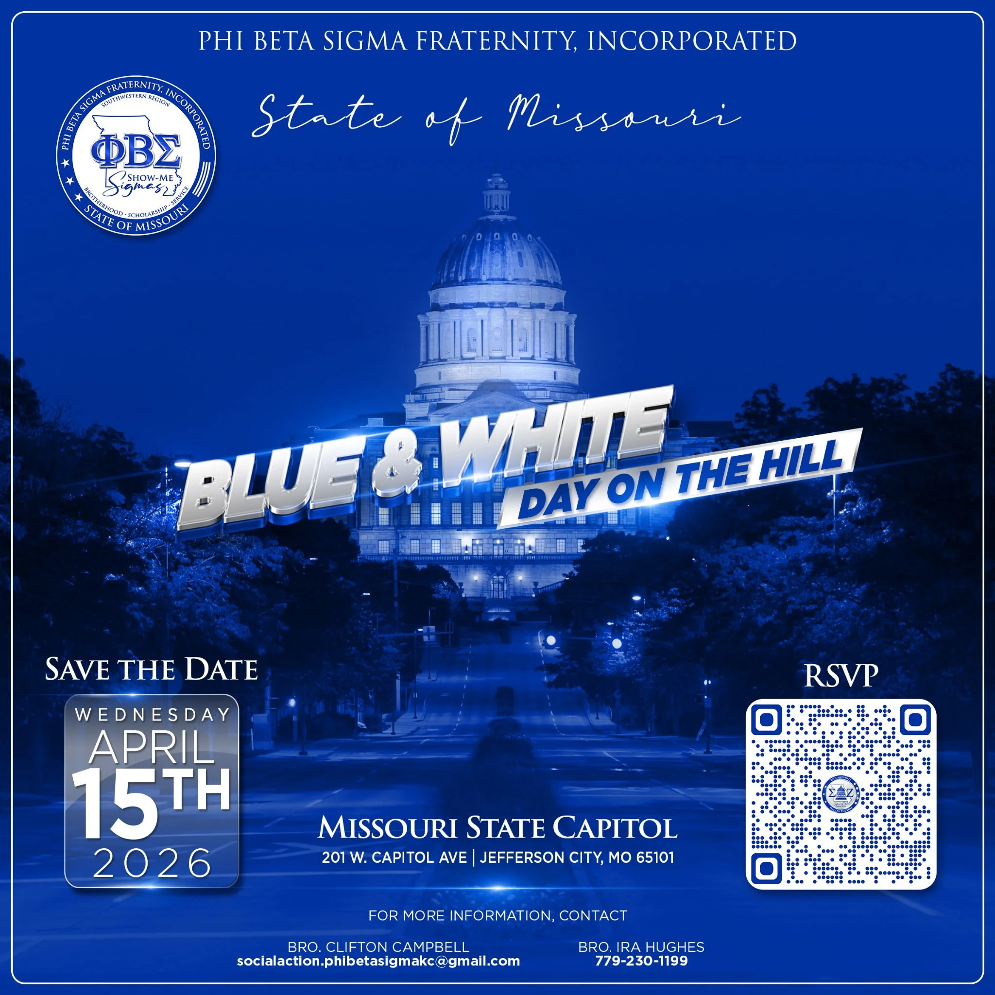 Missouri Sigmas Blue &amp; White Day on the Hill
