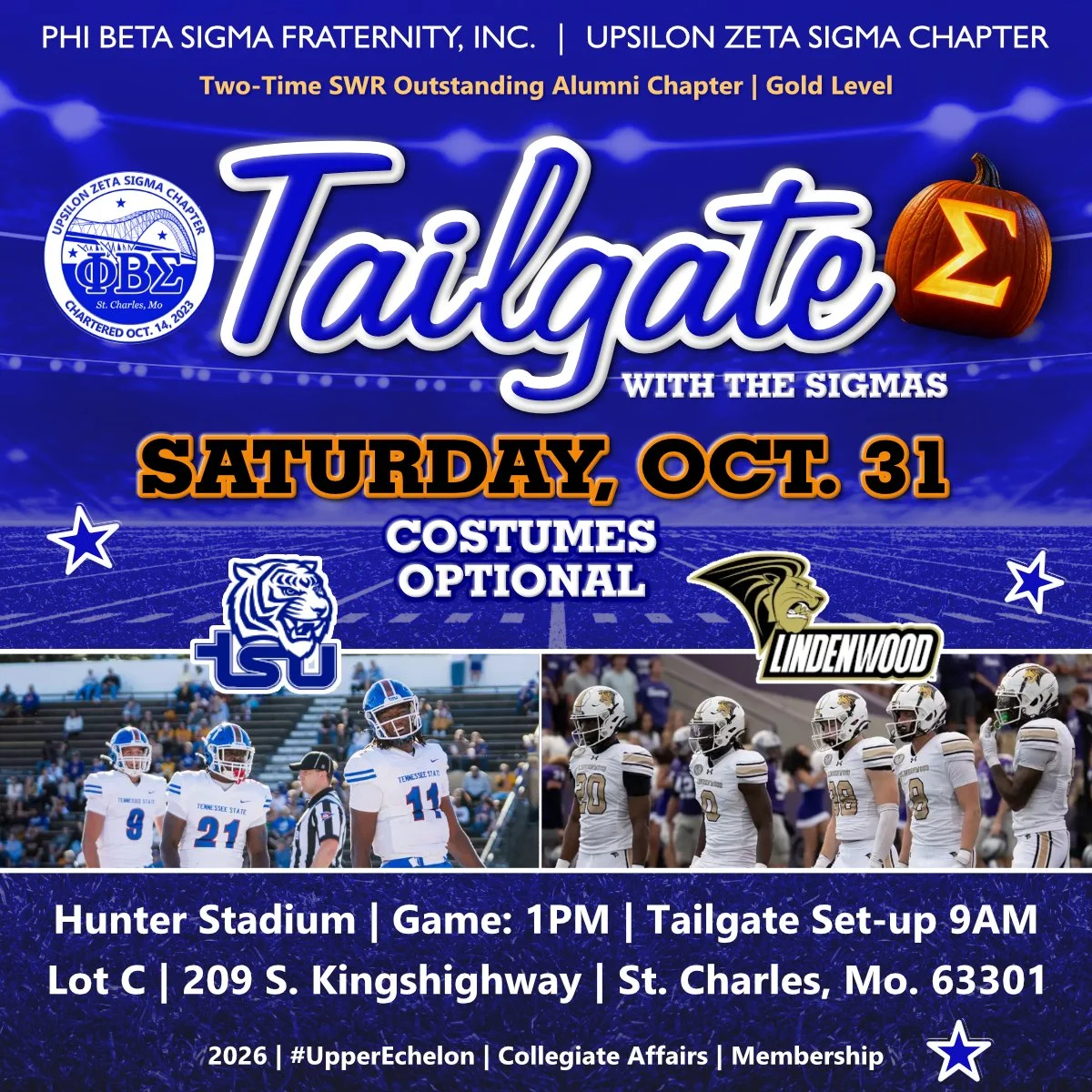 Halloween Tailgate With The Sigmas