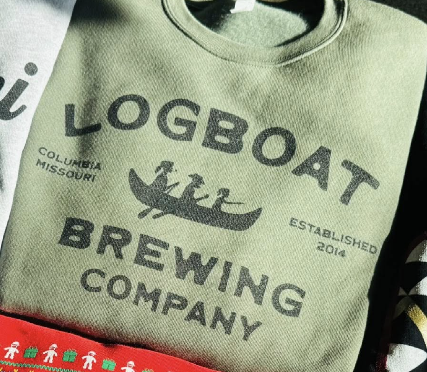 Logboat Crew Neck Sweatshirt