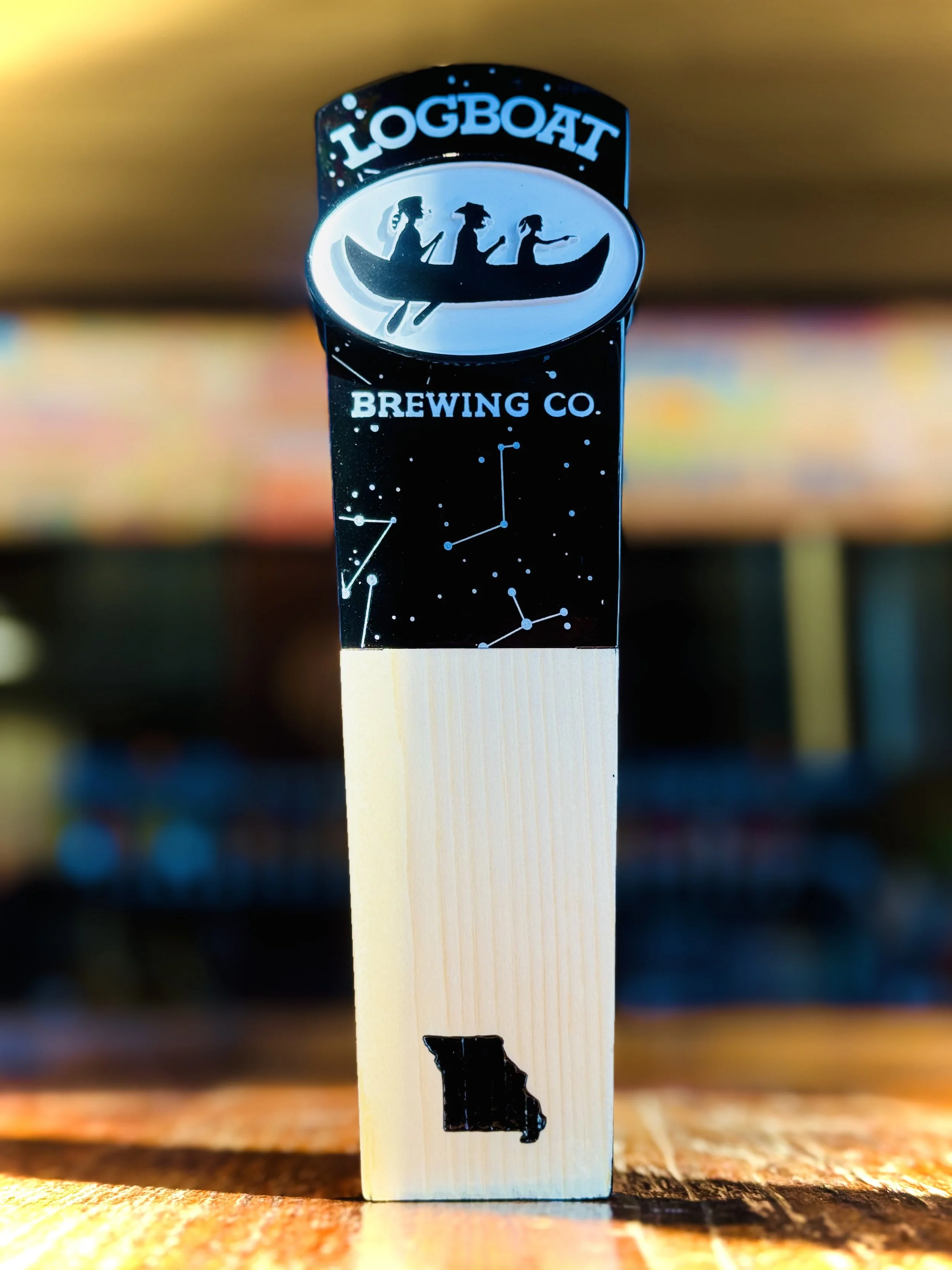 Logboat Tap Handle