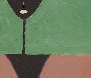 Contemporary Acrylic Figurative Art - In Her Ceremony by Chris Cammille