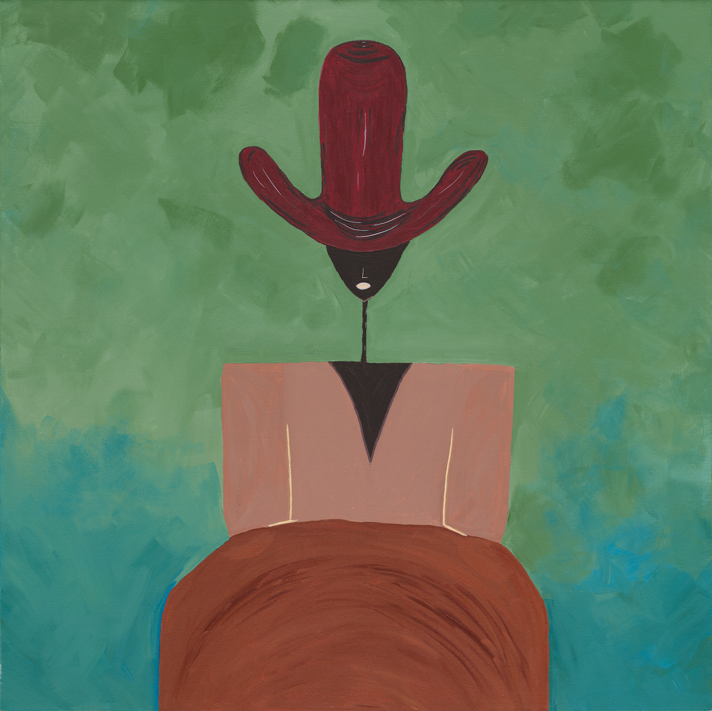 Contemporary Acrylic Figurative Art - Weathered, Not Worn by Chris Cammille