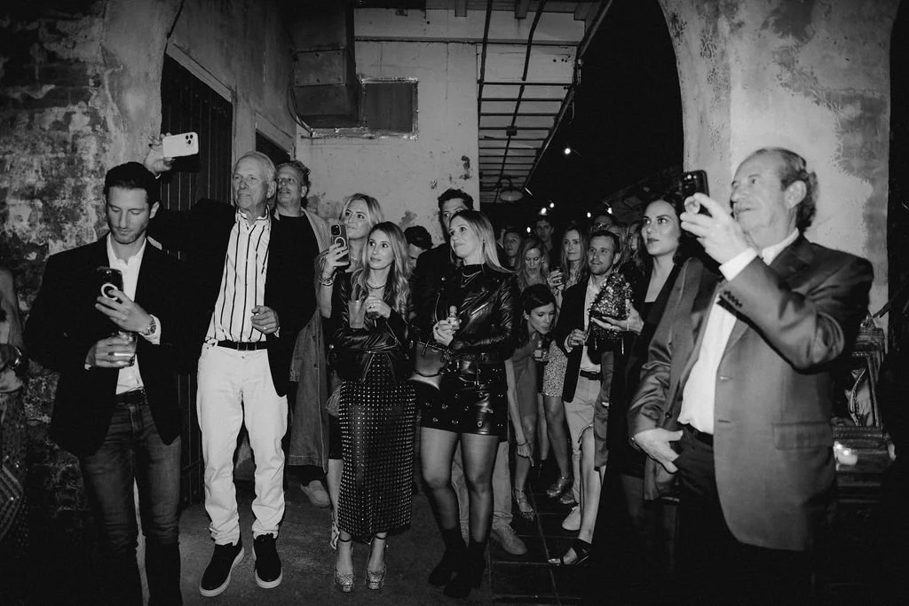 people listening to the speech