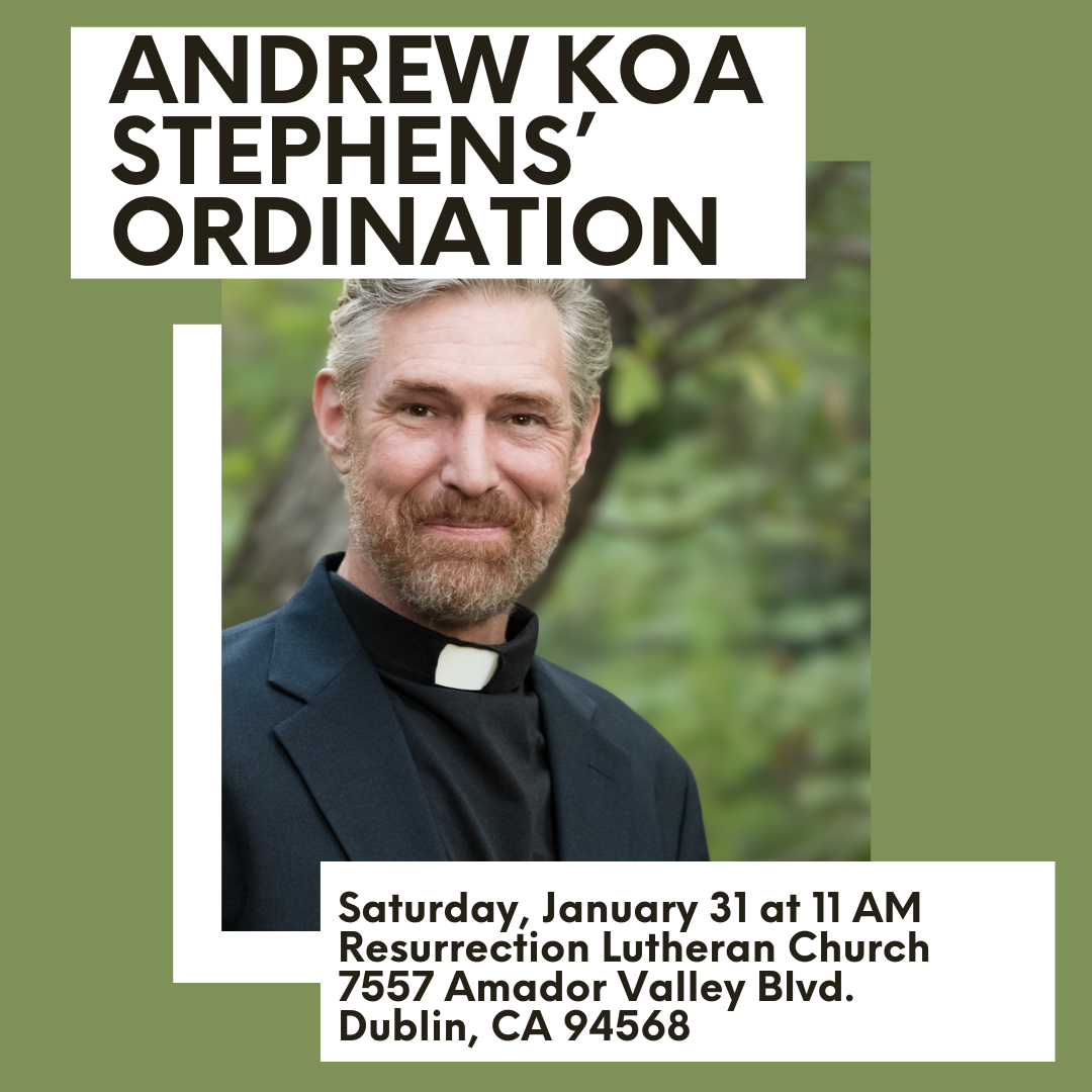 Andrew Koa Stephens' Ordination