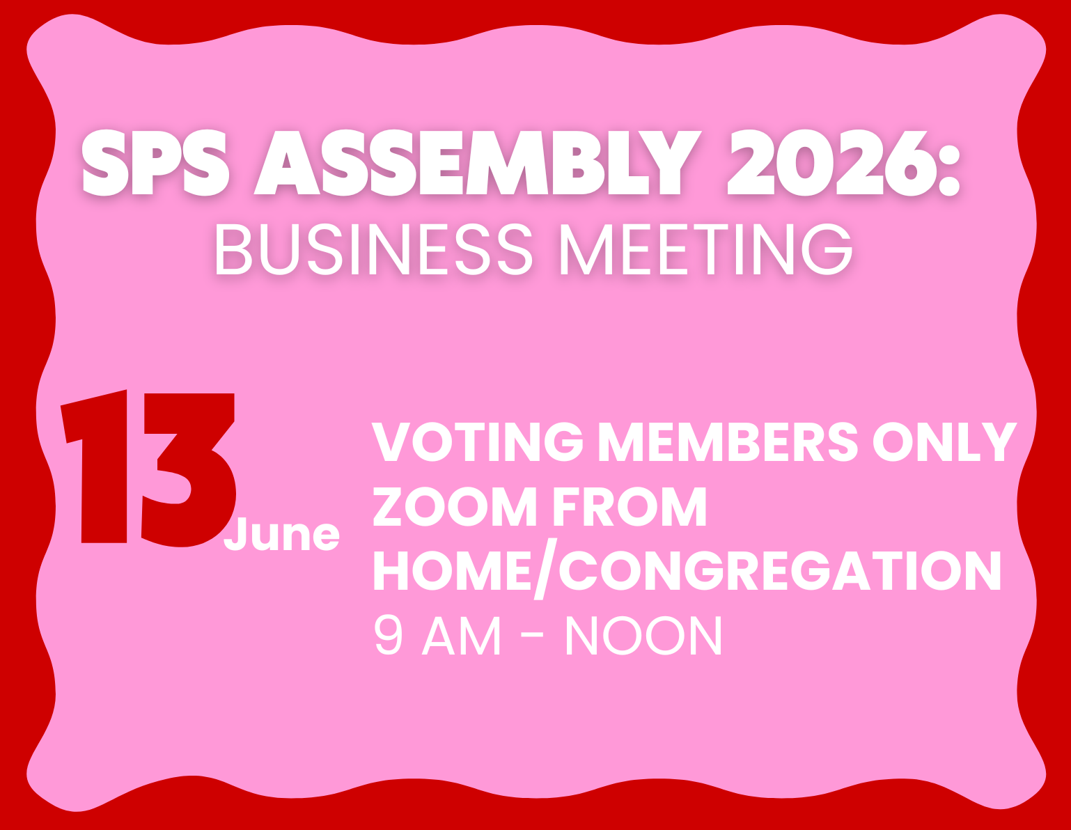 Synod Assembly Business Meeting