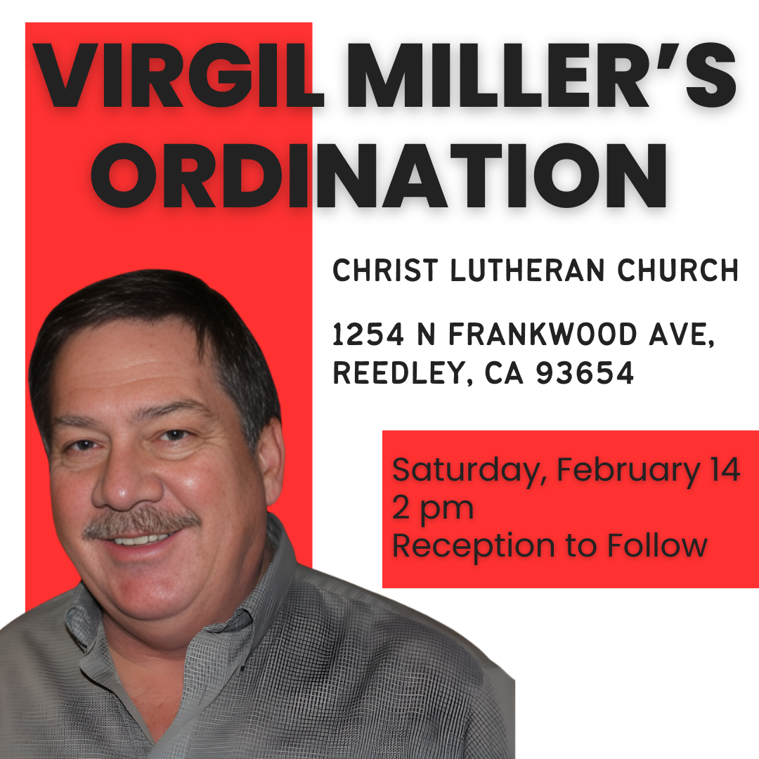 Virgil Miller's Ordination