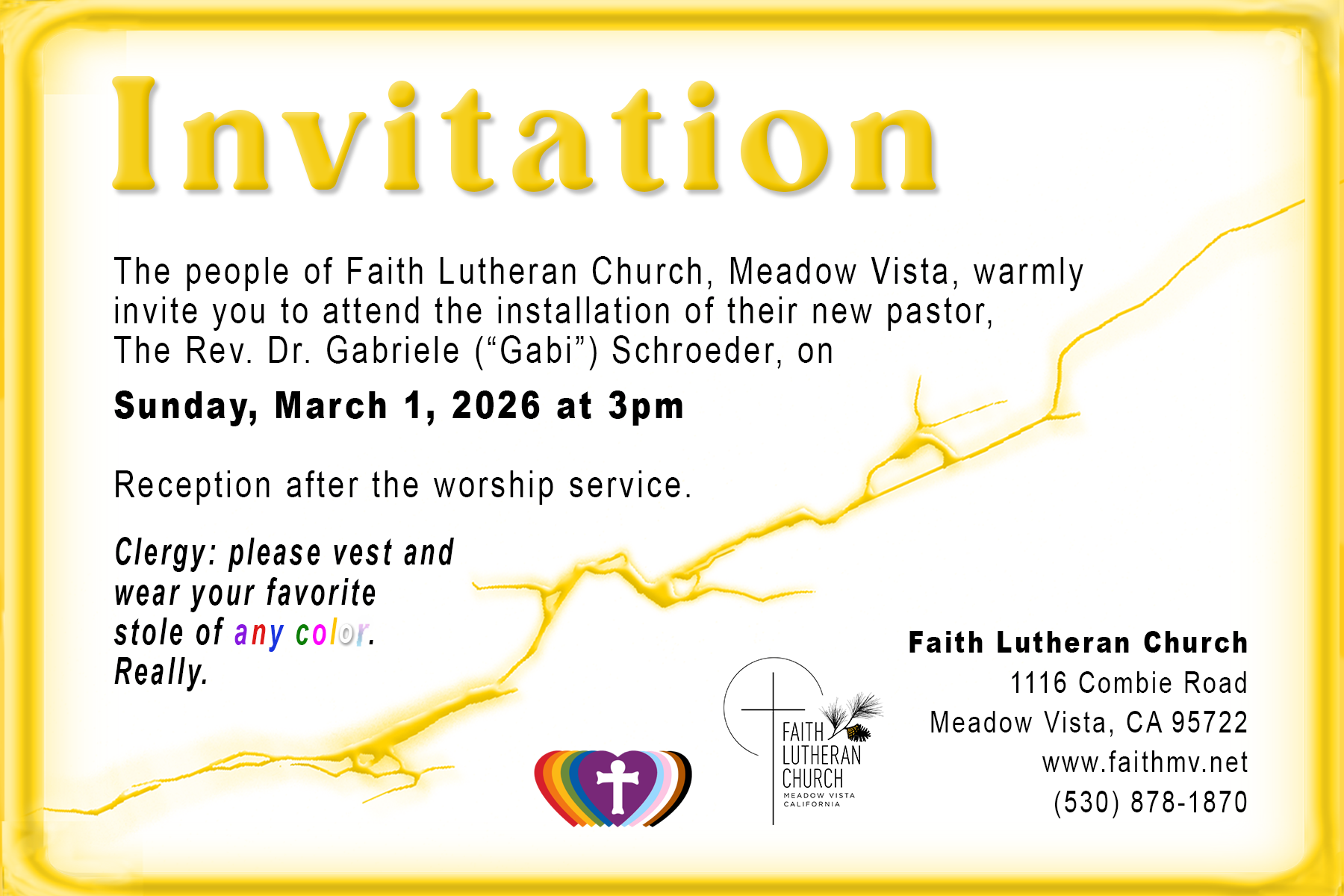 The Rev. Dr. Gabi Schroeder's Installation