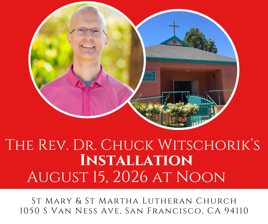 Pr.  Chuck Witschorik's Installation