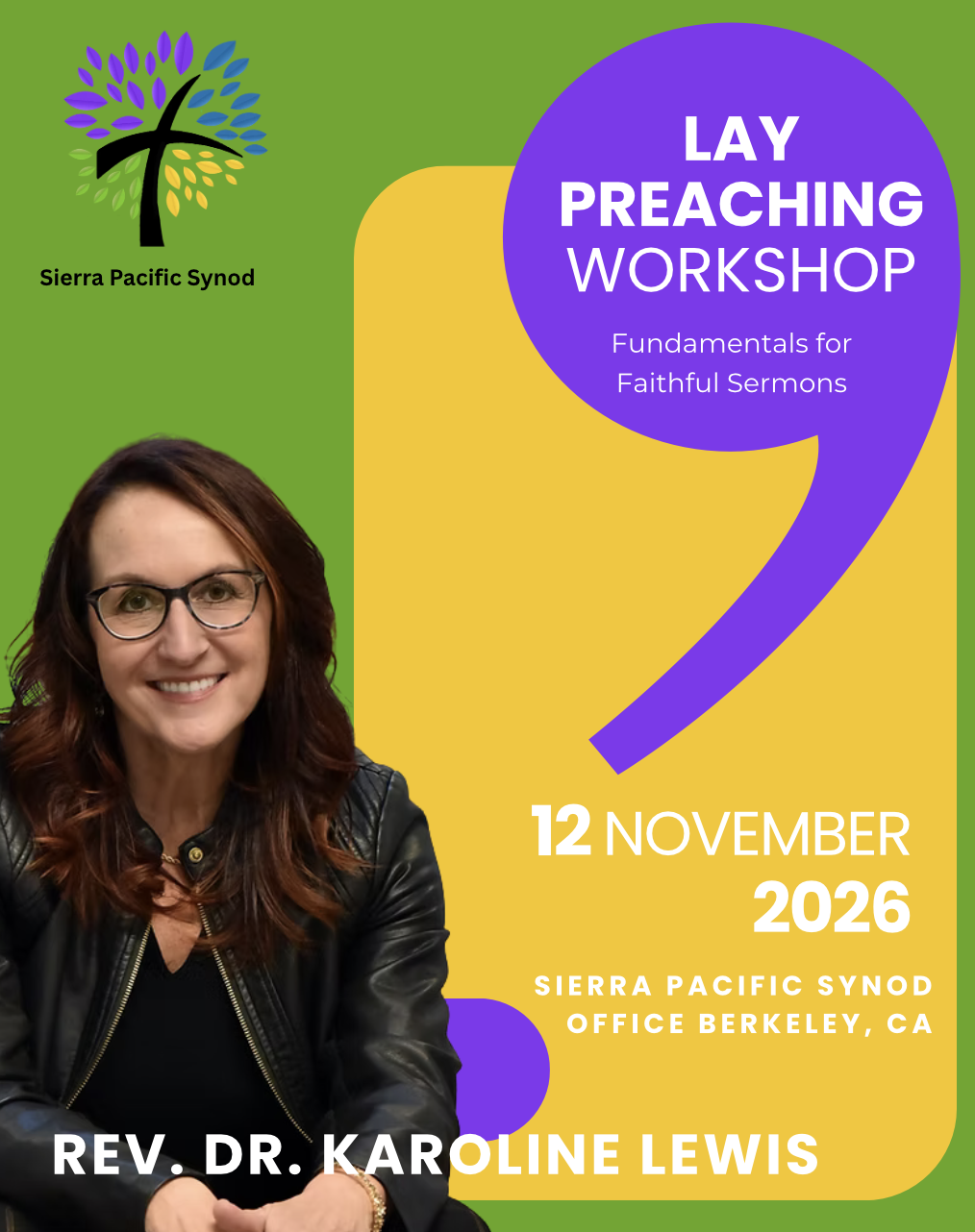 Lay Preaching Workshop With Rev. Dr. Karoline Lewis