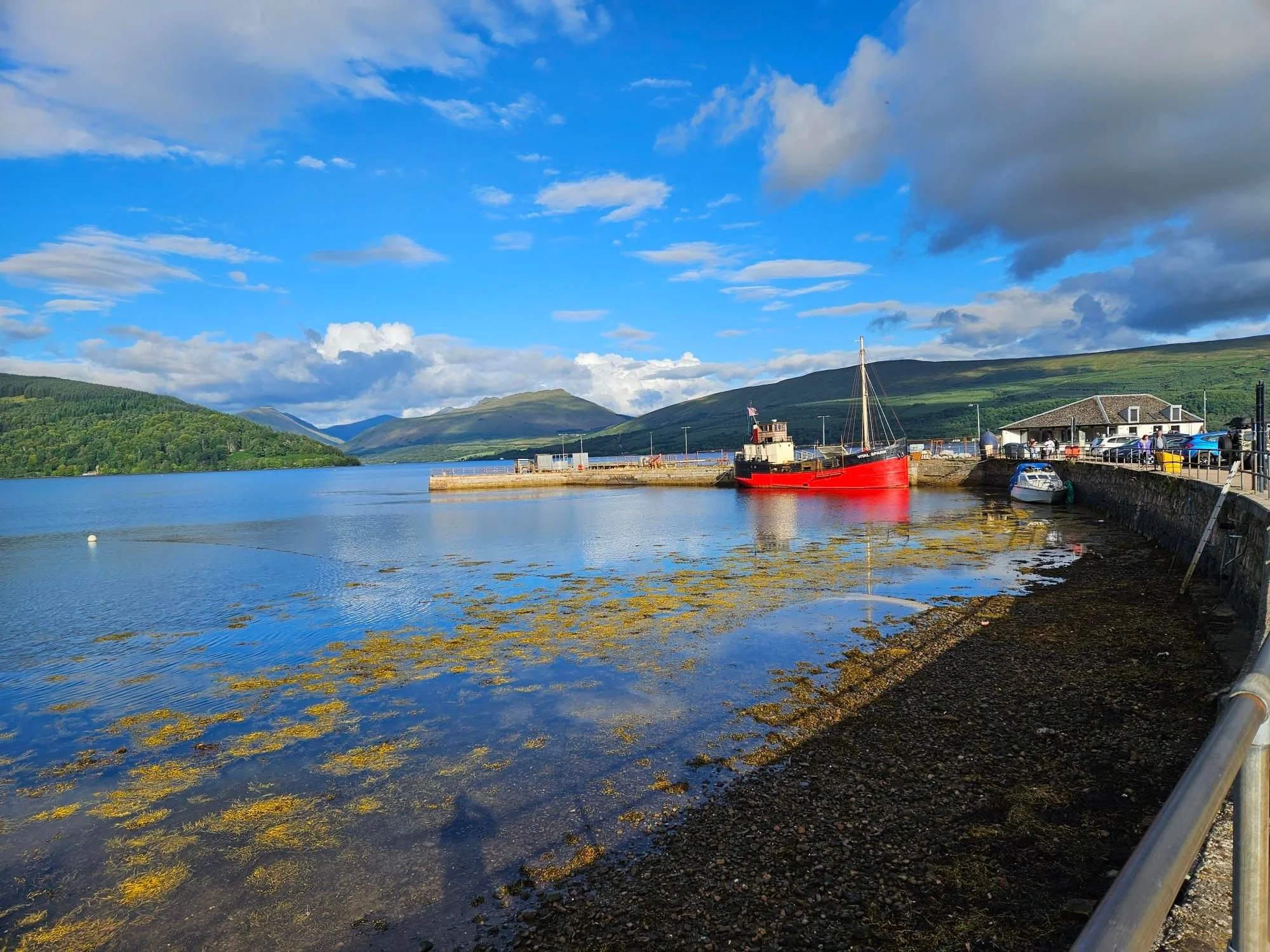 Scotland cycling holiday gravel adventure highlands fishing boat.jpg