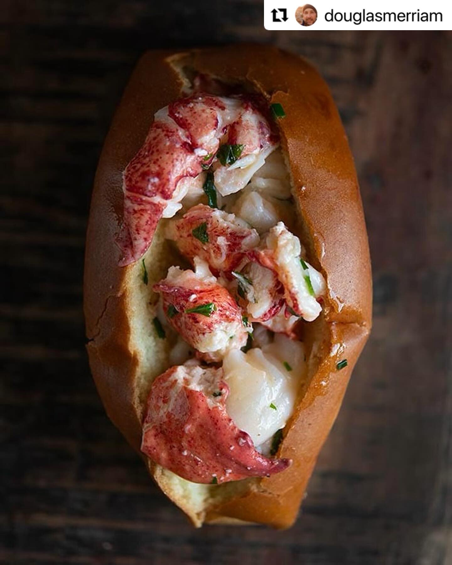 #Repost @douglasmerriam with @use.repost
・・・
Thank you @dakotalovesbonemarrow and @capitalcoalneighborhoodeatery for giving me a piece of home tonight. You&rsquo;re authentic Maine Lobster Roll (yes fresh Maine lobster) on a buttered toasted brioche 