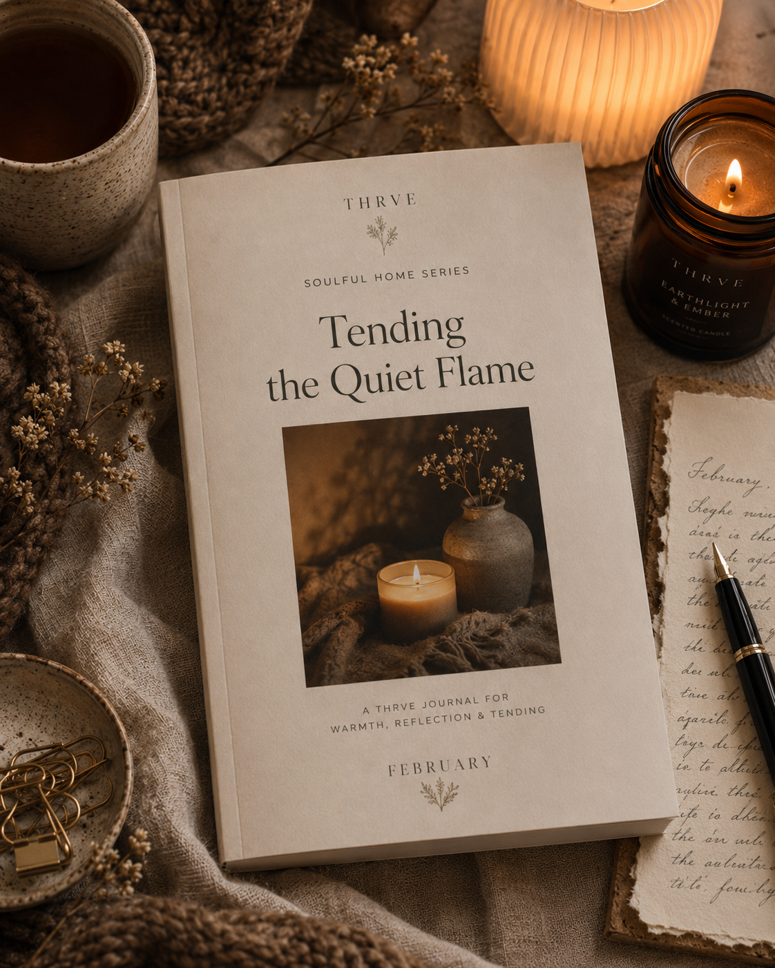 The Soulful Home Series  February 2026 - Tending the Quiet Flame