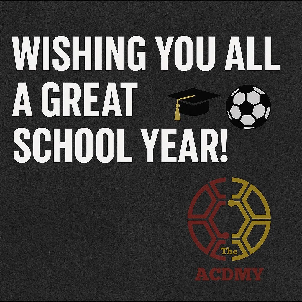 Wishing Our ACDMY Family a Blessed &amp; Successful School Year ✏📚⚽

From our youngest elementary players to our oldest high school athletes &ndash; we want to wish each of you an amazing school year filled with learning, growth, and unforgettable m