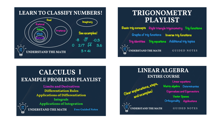Understand the Math Videos | Clear Explanations and Step-by-Step ...