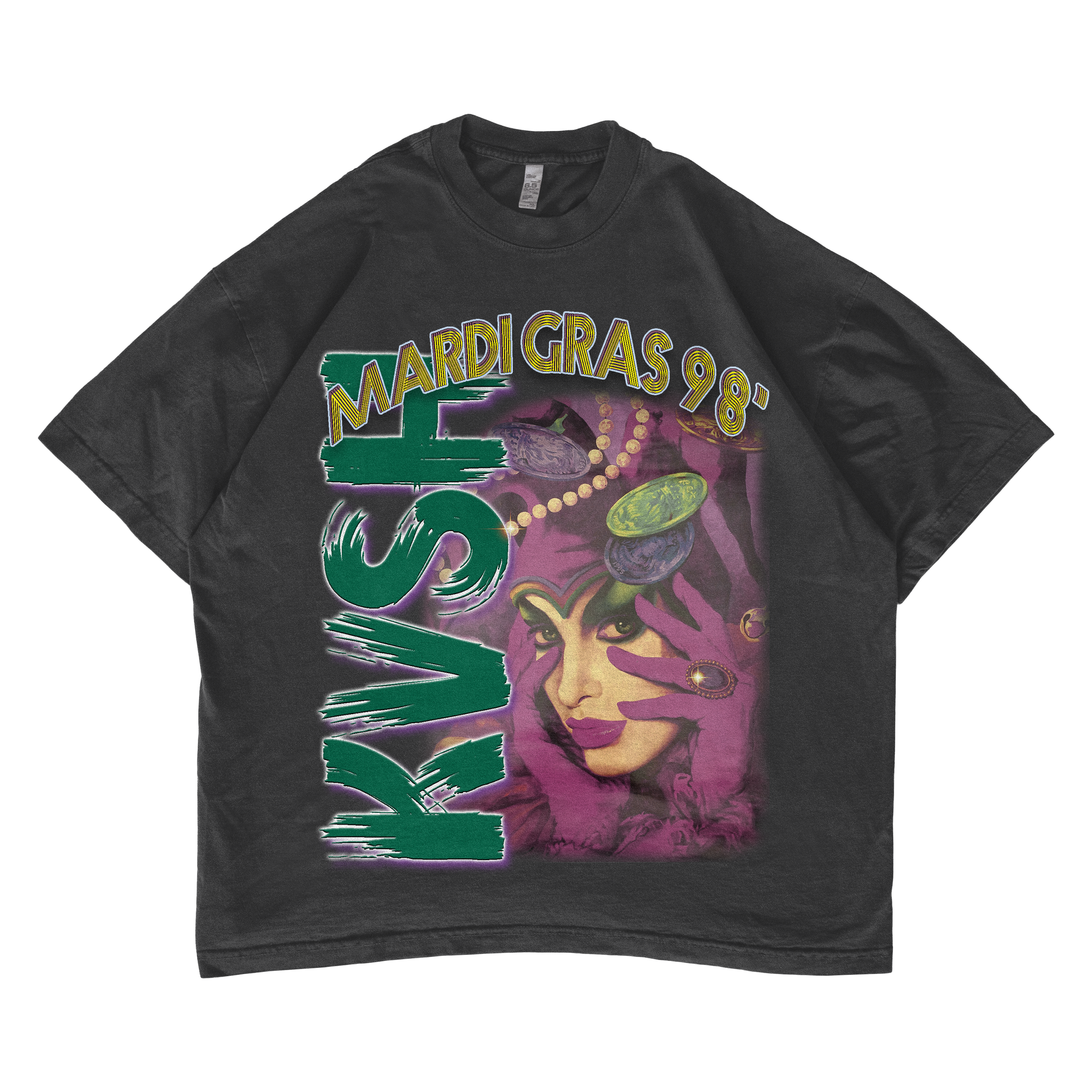 vintage mardi gras tee