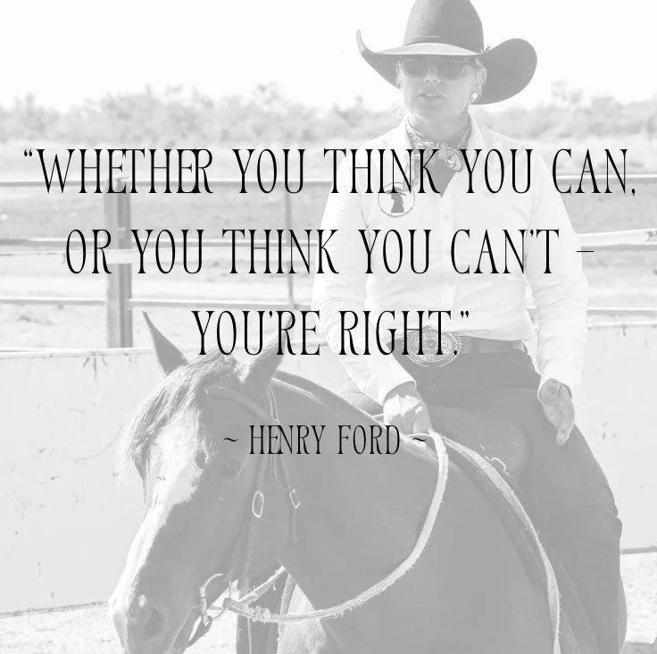One of my absolute favourite quotes. Not because I think positive thinking magically fixes everything, but because I&rsquo;ve seen time and time again how our beliefs influence what we notice and as a result how we show up.

If you believe you&rsquo;