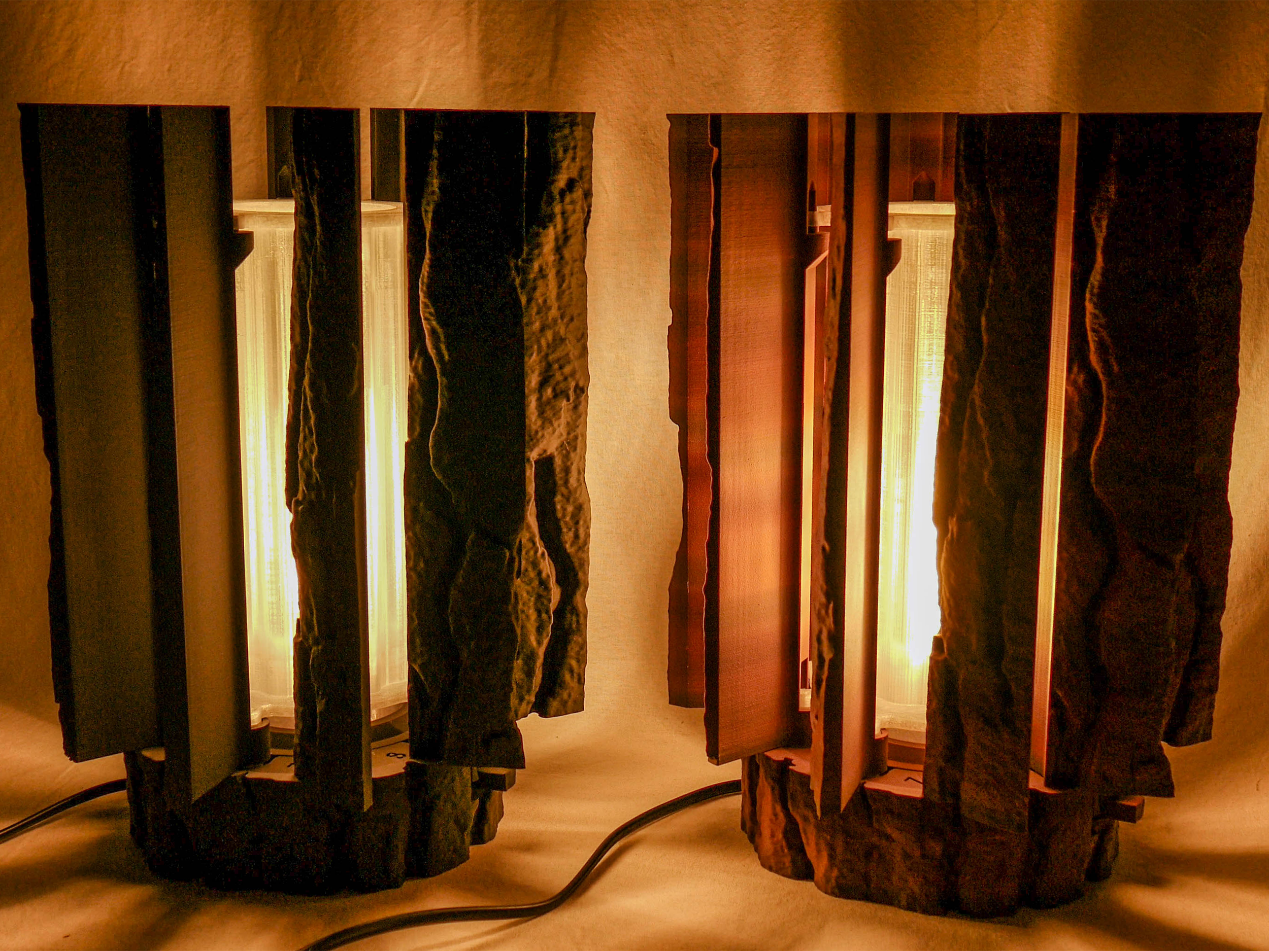 Log Lamp