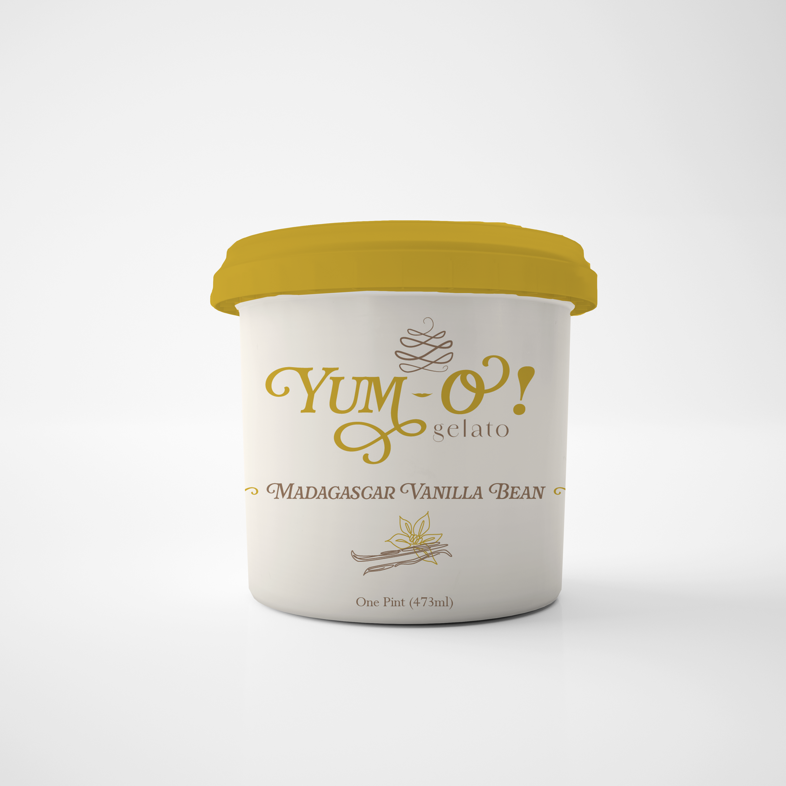 Vanilla Pint Mock up Front