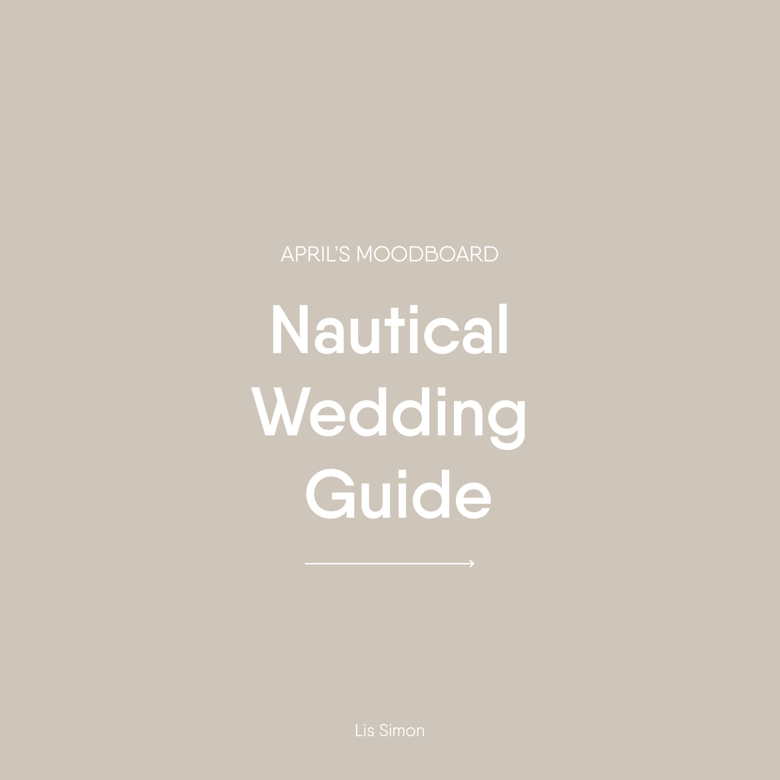 Nautical Wedding Guide