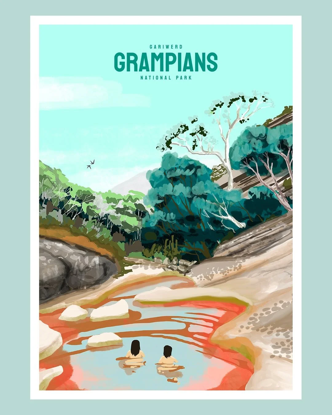 The Grampians National Park - Gariwerd - is a beloved place for climbers and hikers in Victoria with amazing pools, canyons and forests. Hoping to see this magical place bloom again soon after the recent fires in 2024. 
I hope you are all enjoying na