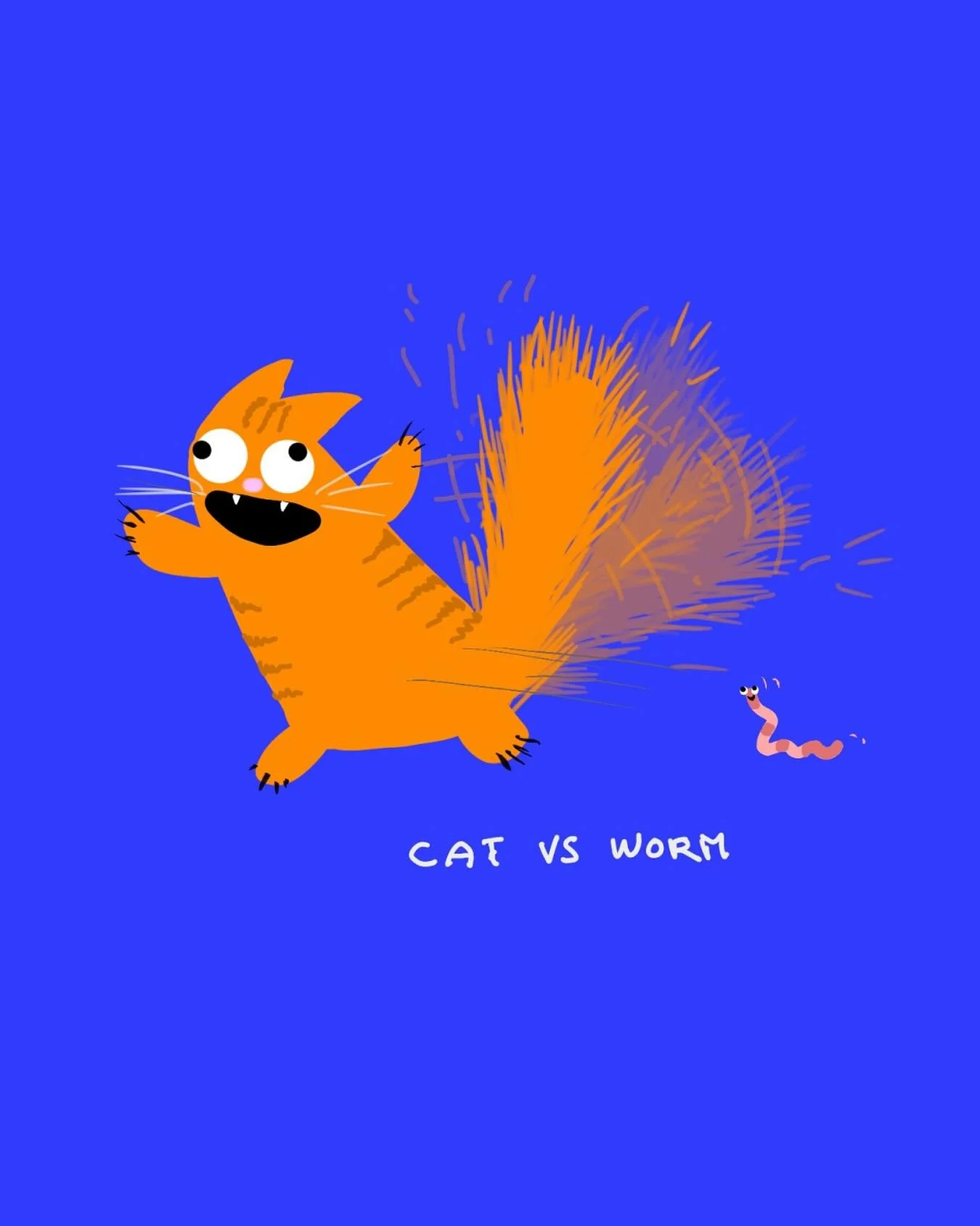 🐈 Cat VS Worm 🪱#animalfights 
Who should win this fight? Share your pick in the comments

What&rsquo;s Animal Fights? 
Every other day, I will draw the names of two animals for an epic battle of the wild! Who will emerge victorious? Follow along an