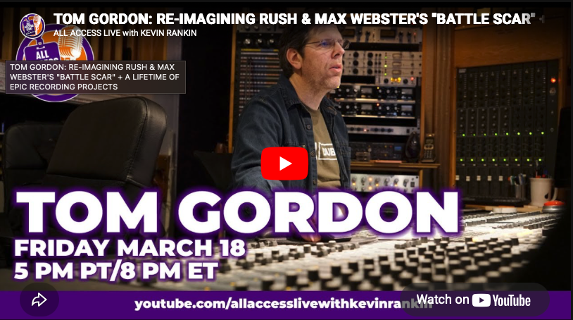 All Access Live with Kevin Rankin &amp; Tom Gordon