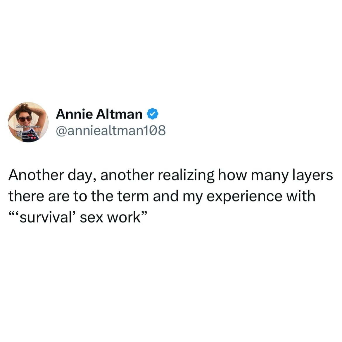Science-worshipping sw-judgmental me would have said life is &ldquo;survival of the fittest&rdquo; and so all survival anyways&hellip; 

Reminder that even &ldquo;logic&rdquo; is justification for feelings 🌈🫀
