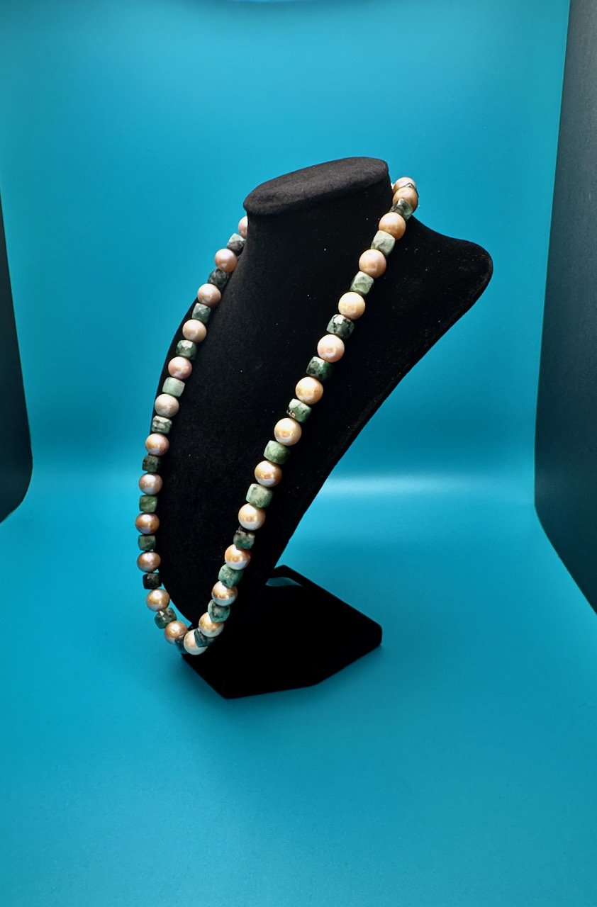 blush pearl & raw emerald cubes - 4.jpeg