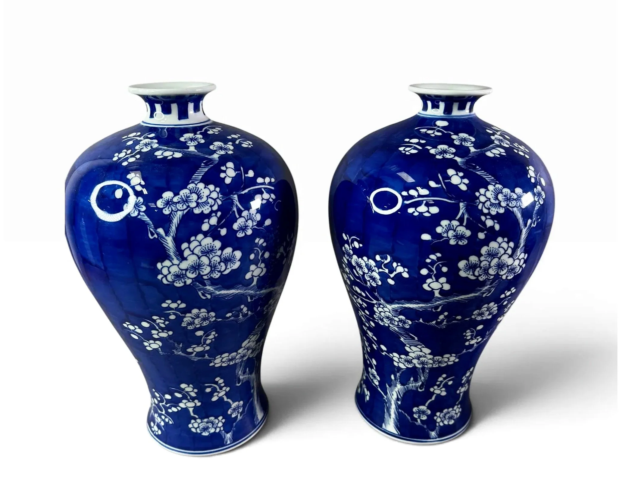 Pr. 14" Cobalt Export Meiping Vases - 4.jpeg