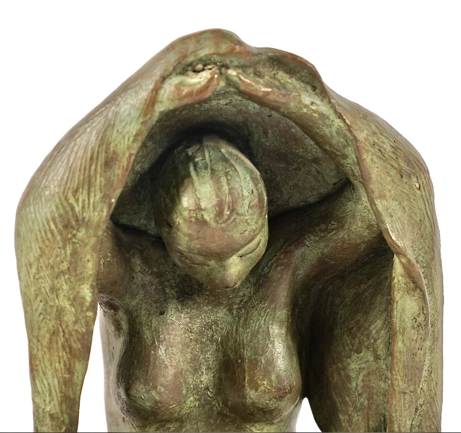 Bronze nude with rebozo and baby - 2.jpeg