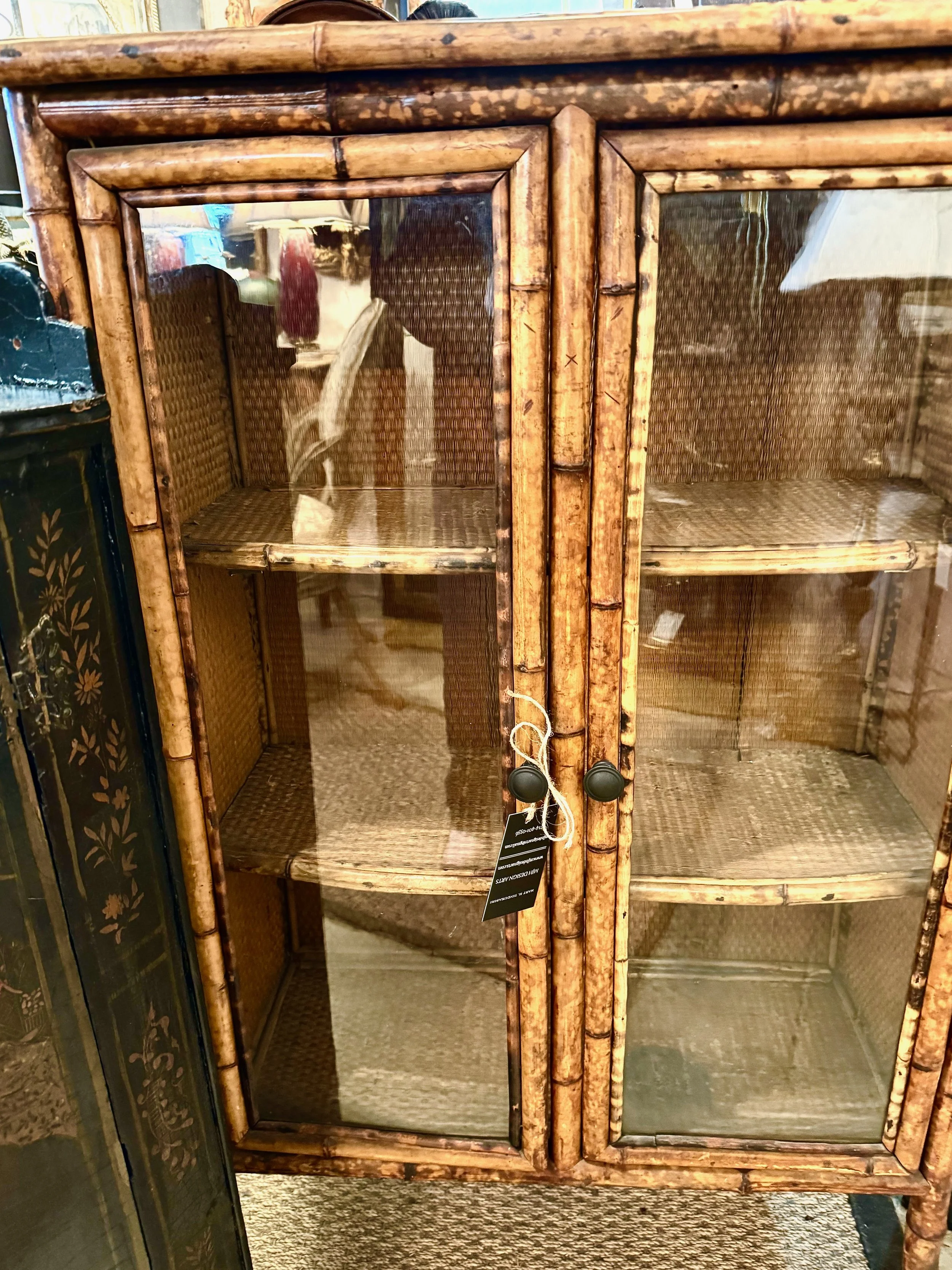 19th c. Bamboo Bookcase - 8.jpeg