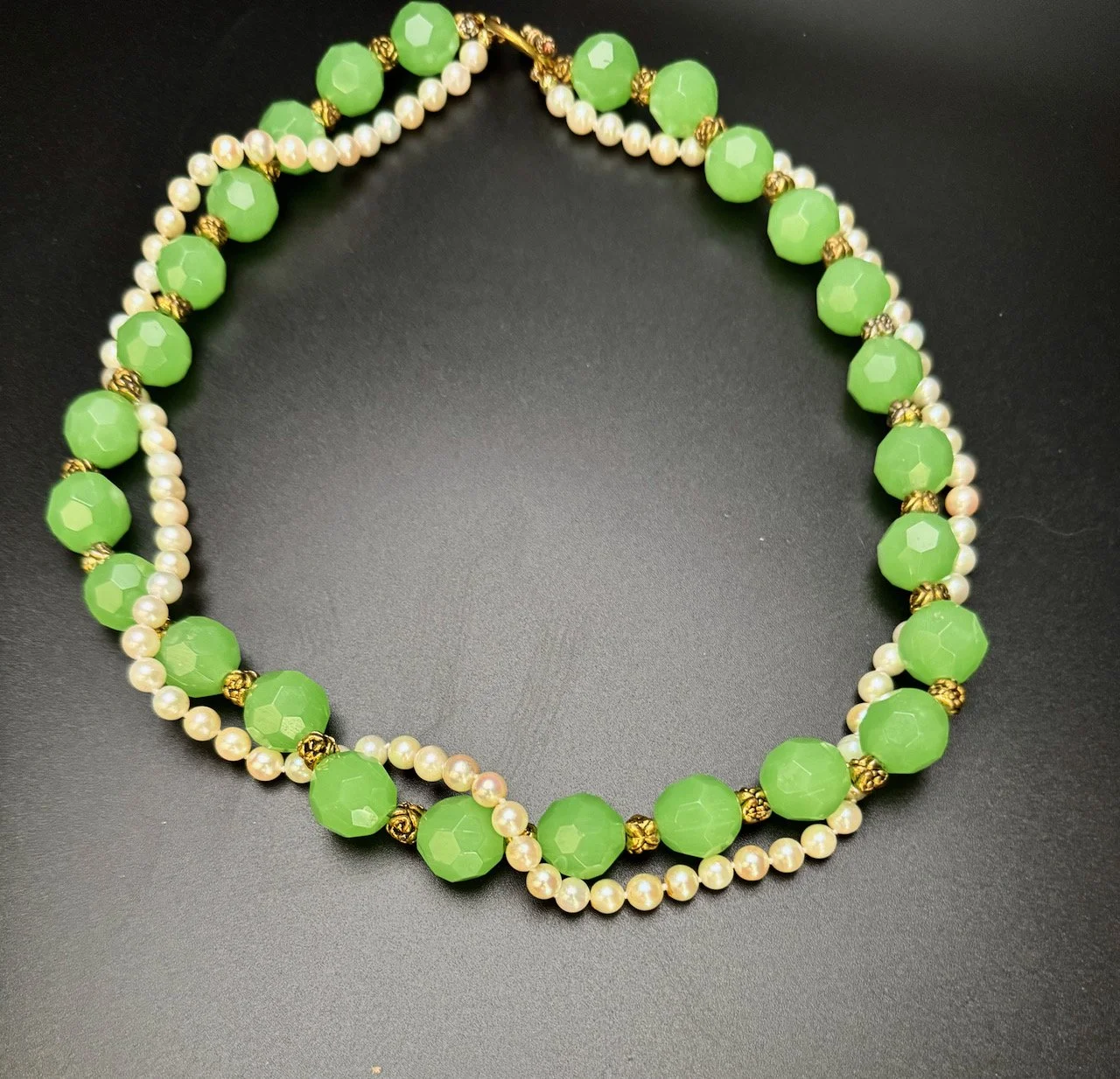 Chinese green opaline w-pearls - 1.jpeg