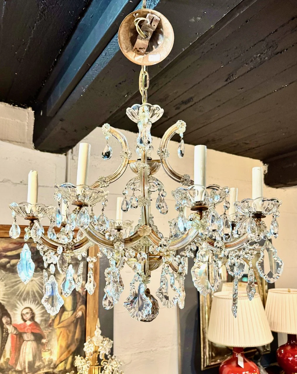venetian cut crystal chandelier - 2.jpeg