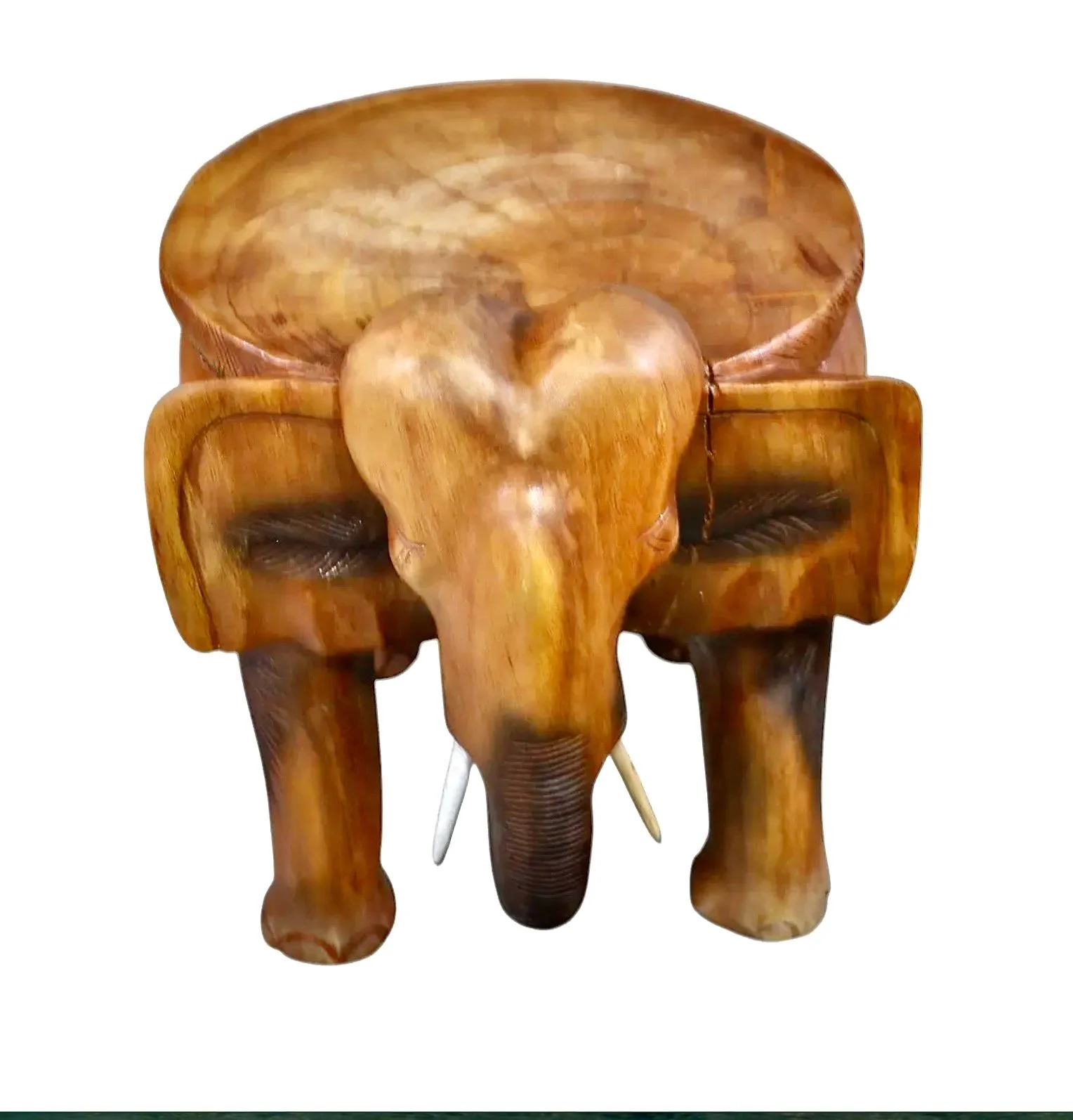 teak small elephant table-stool - 3.jpeg
