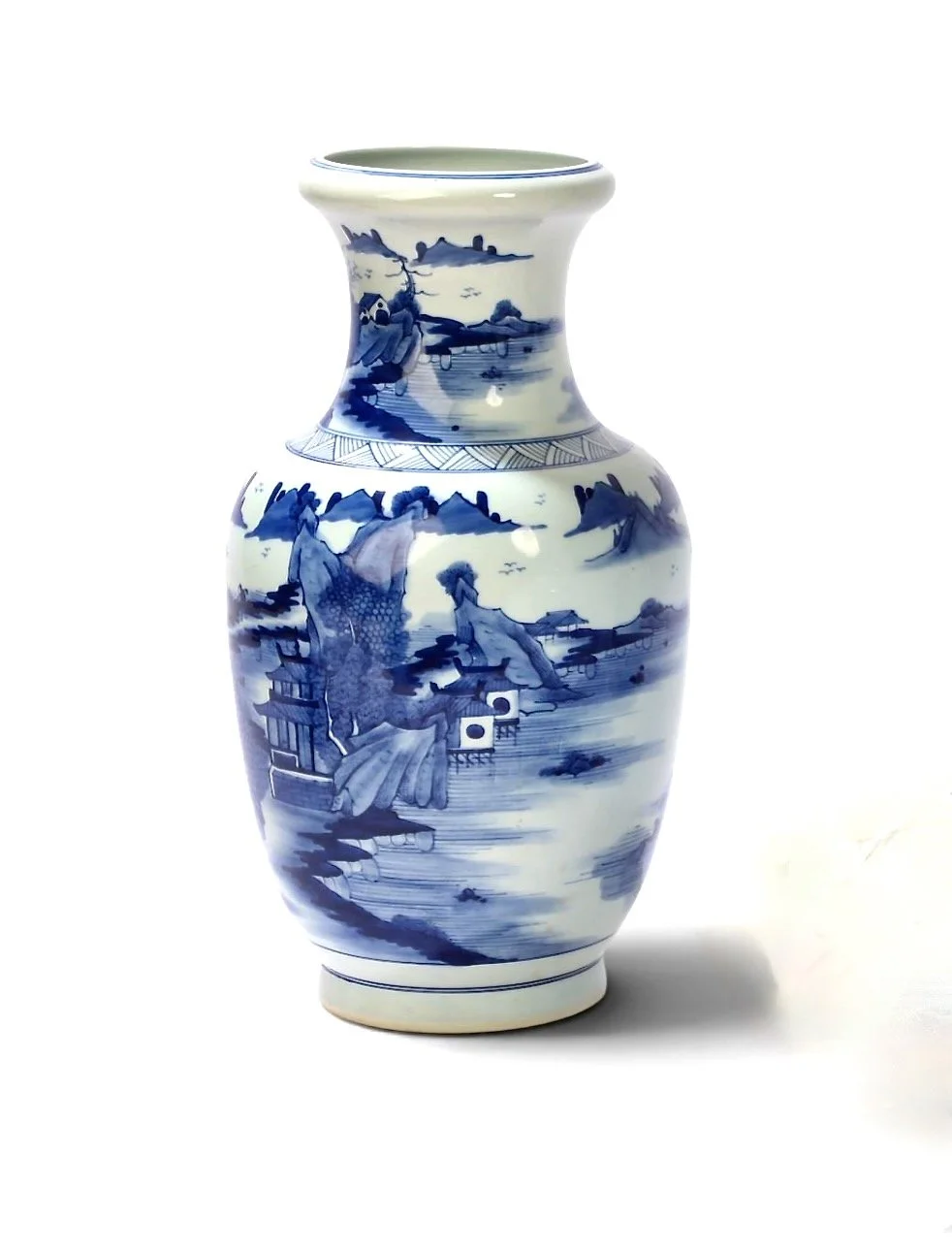 Blue & White Export Vases-set of three - 2.jpeg