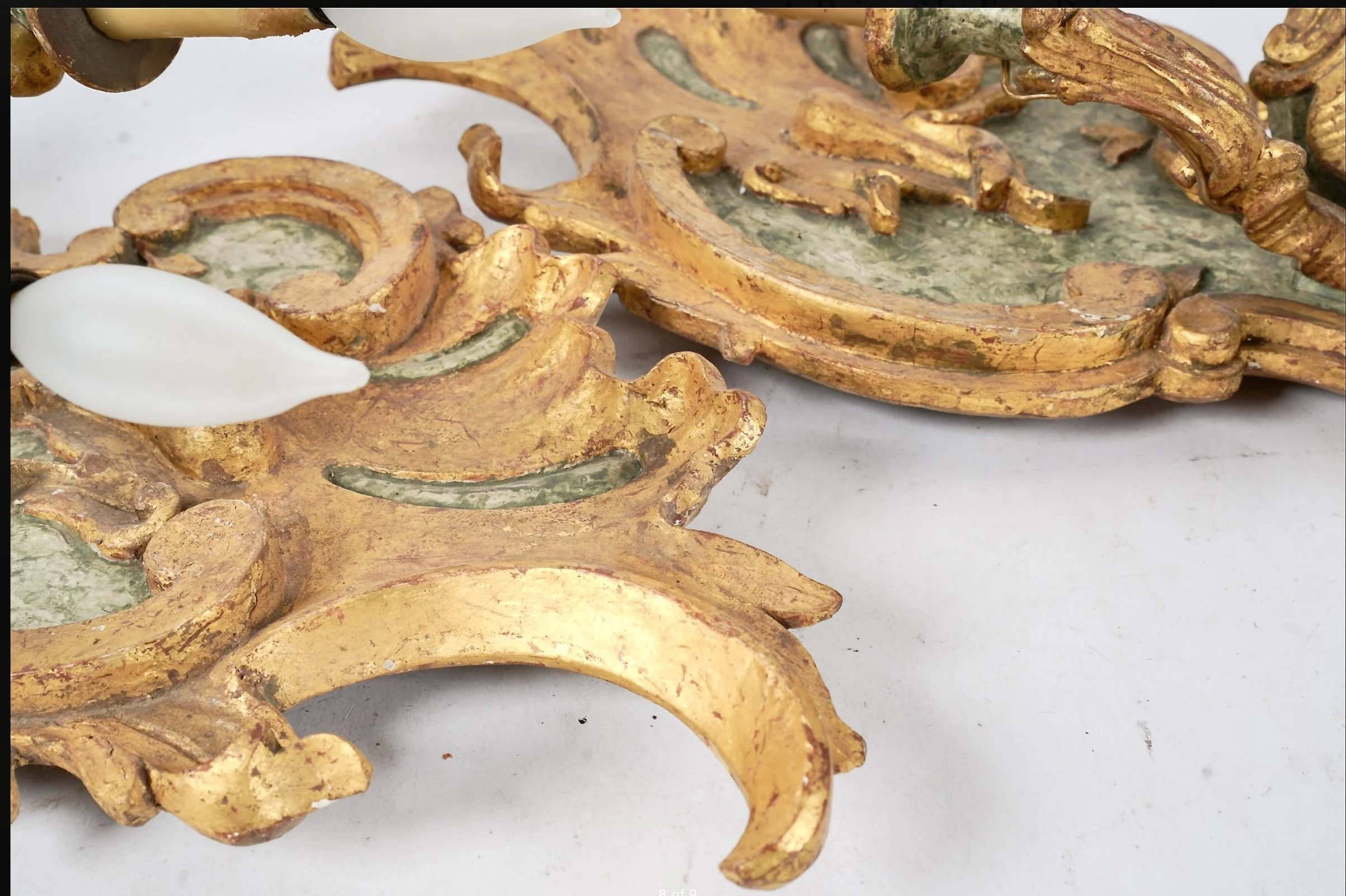 Pr. 18th c. Italian giltwood sconces - 8.jpeg
