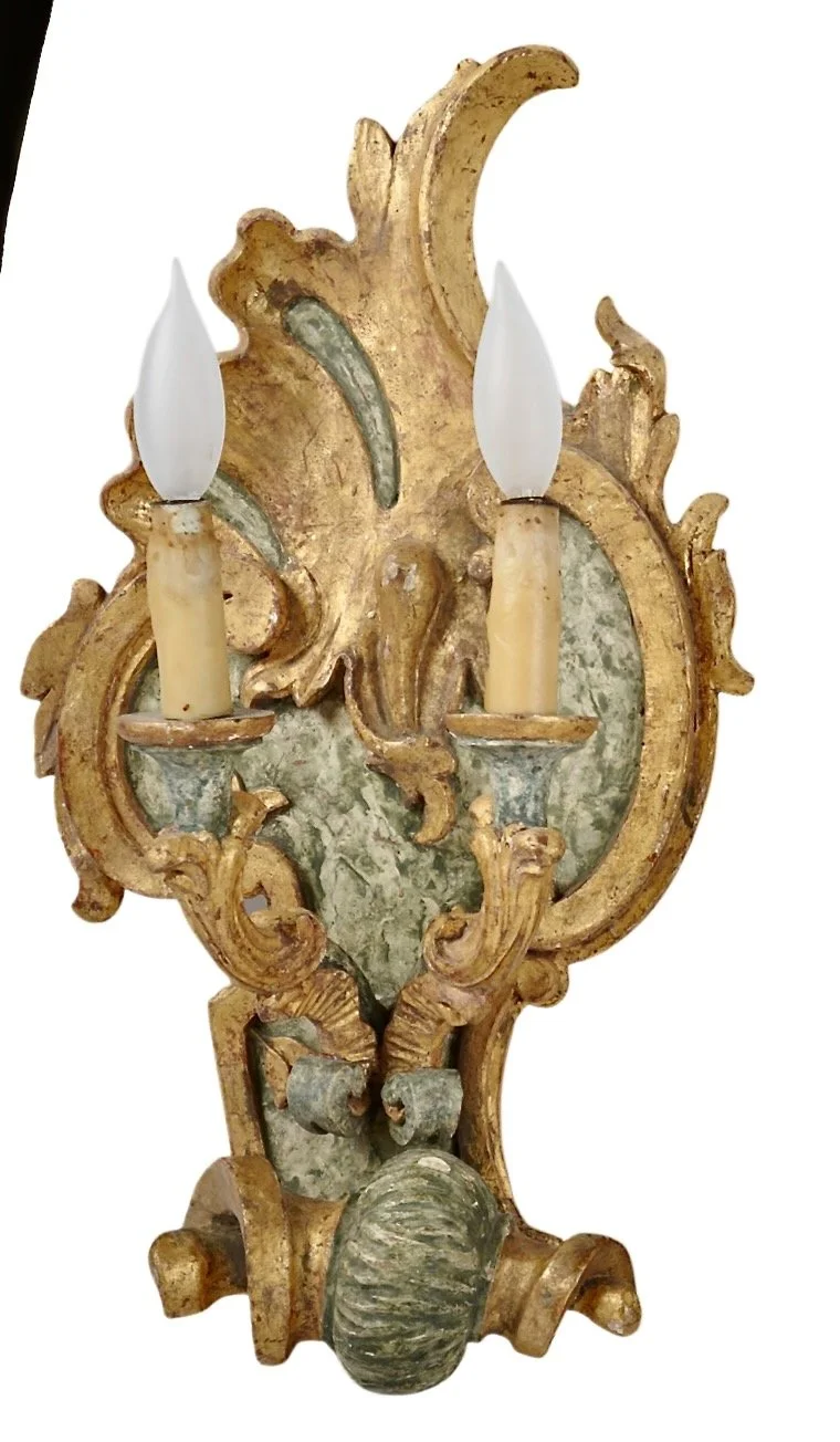Pr. 18th c. Italian giltwood sconces II - 2.jpeg