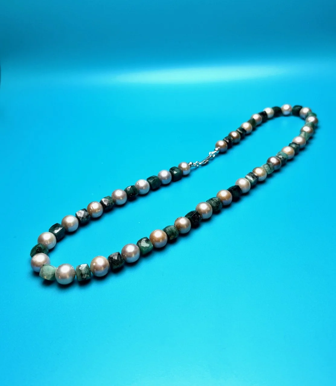 blush pearl & raw emerald cubes - 10.jpeg