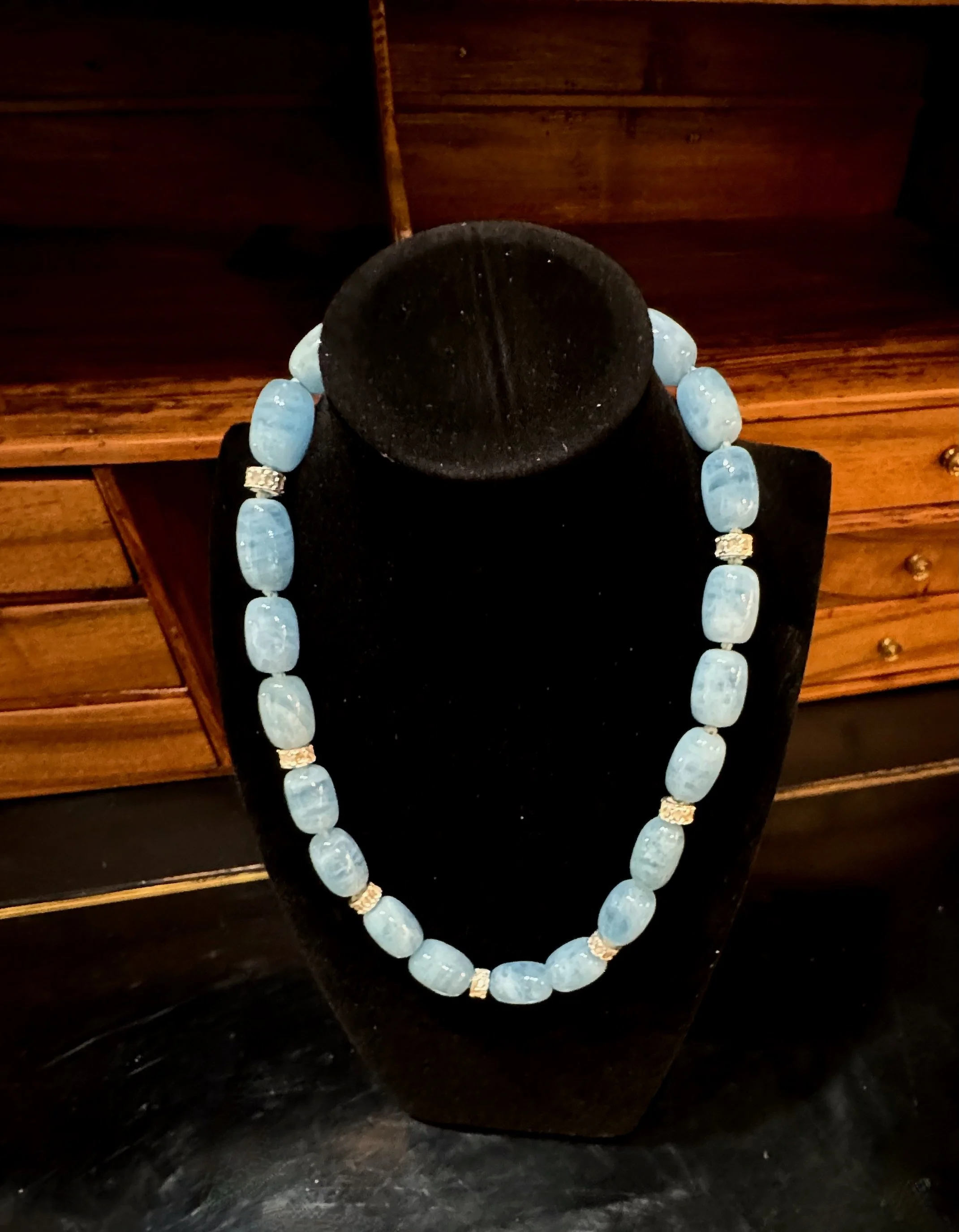 large aquamarine & diamond beaded necklace - 3.jpeg