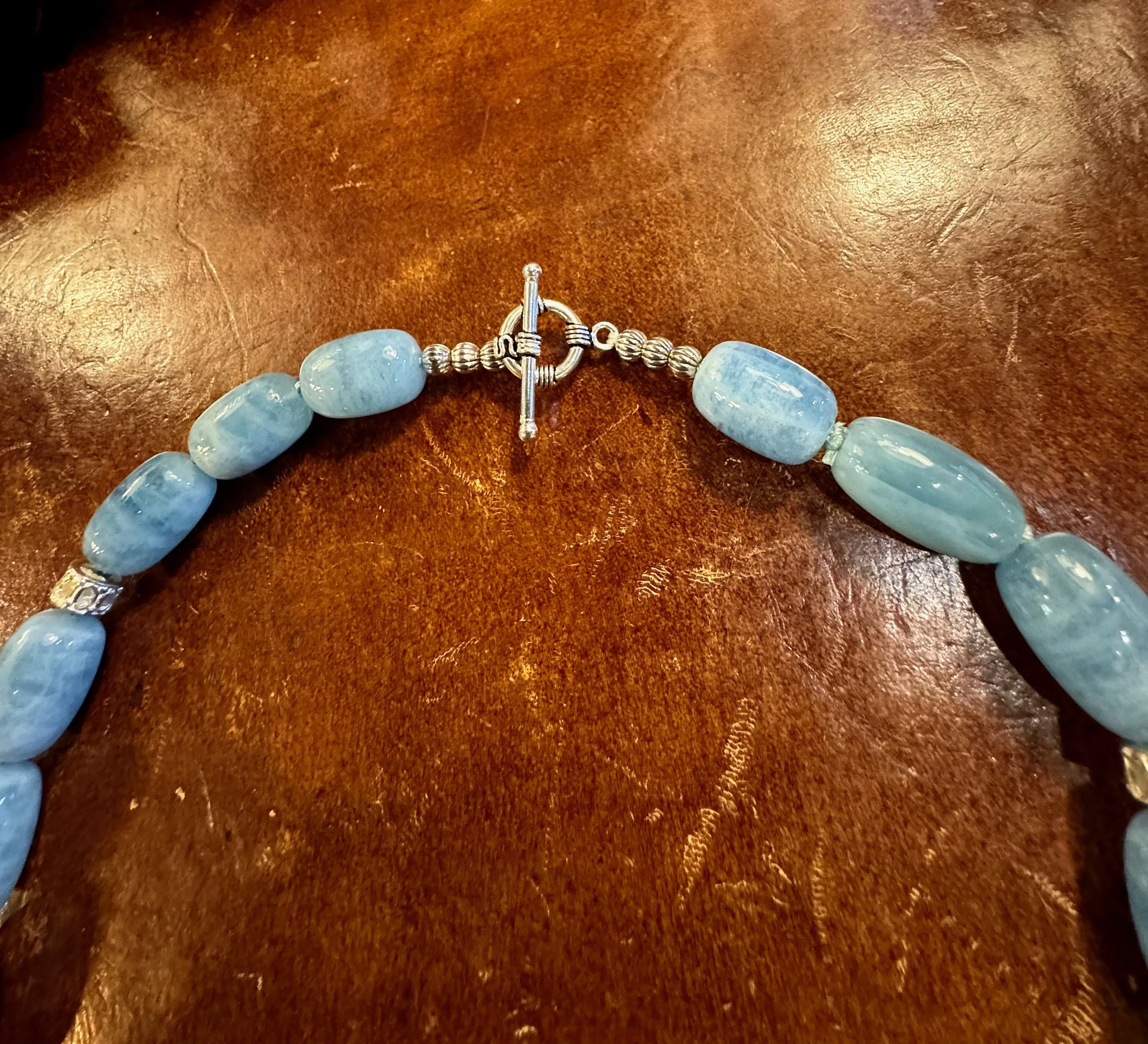 large aquamarine & diamond beaded necklace II - 2.jpeg